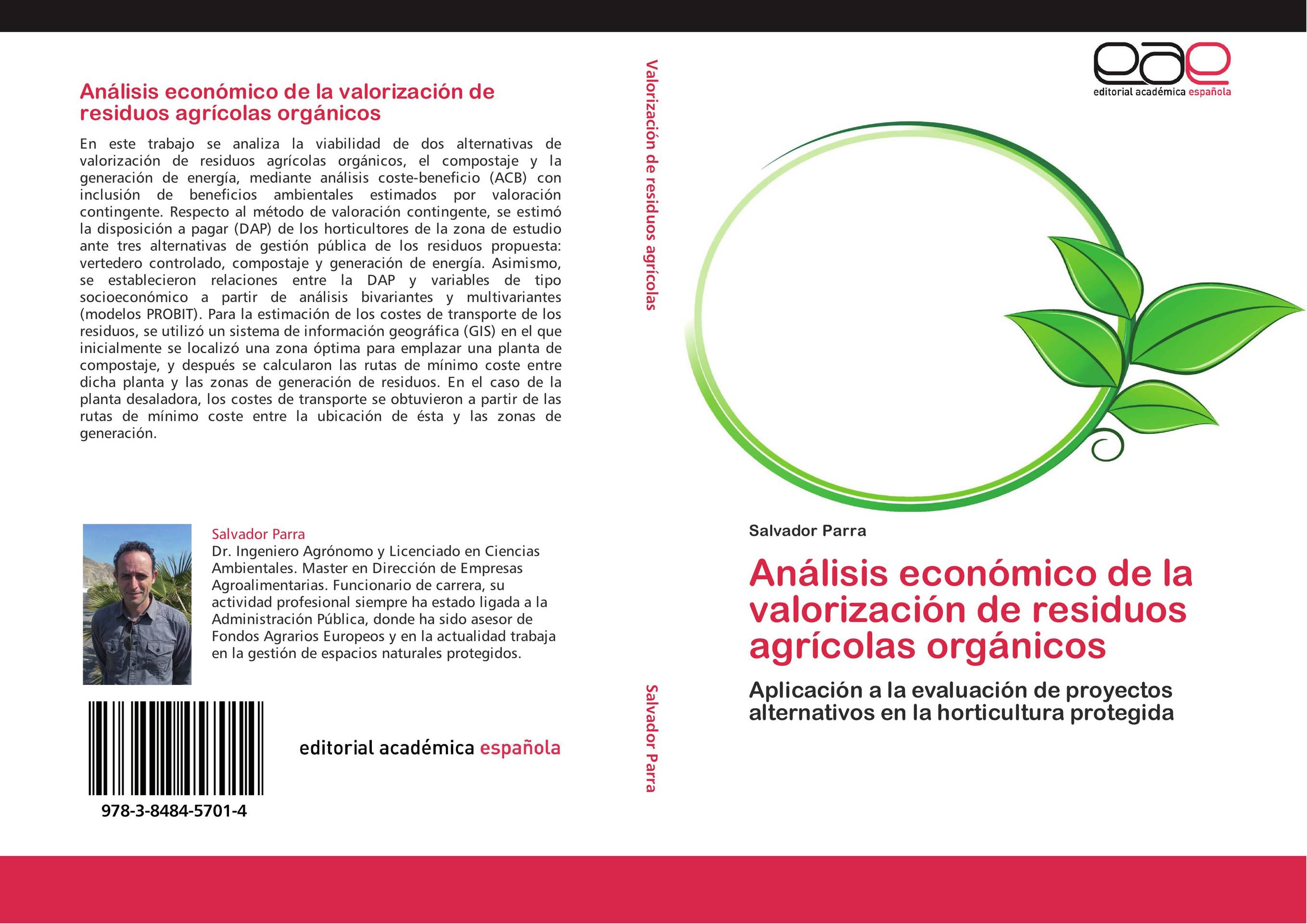 Análisis económico de la valorización de residuos agrícolas orgánicos