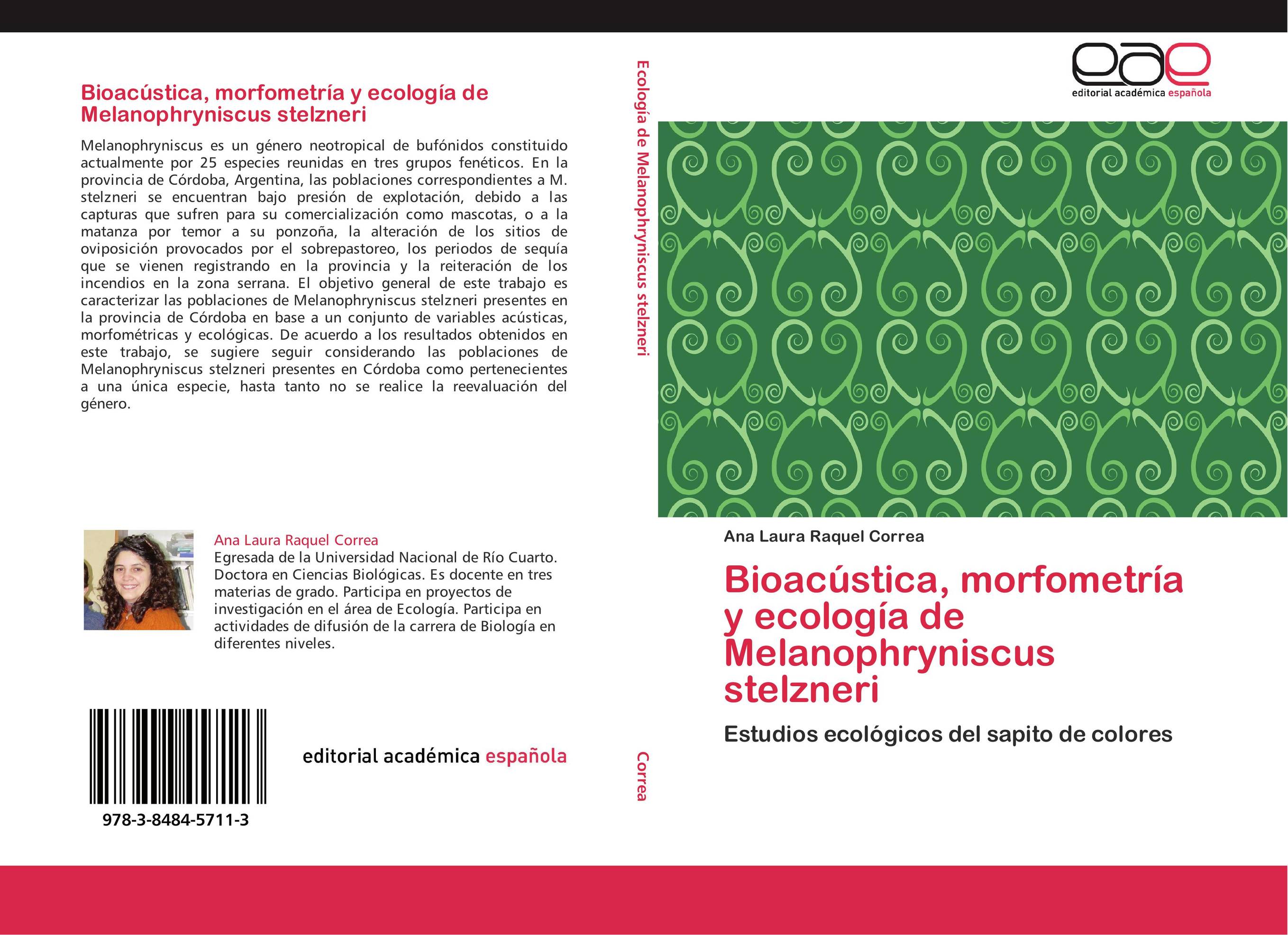 Bioacústica, morfometría y ecología de Melanophryniscus stelzneri
