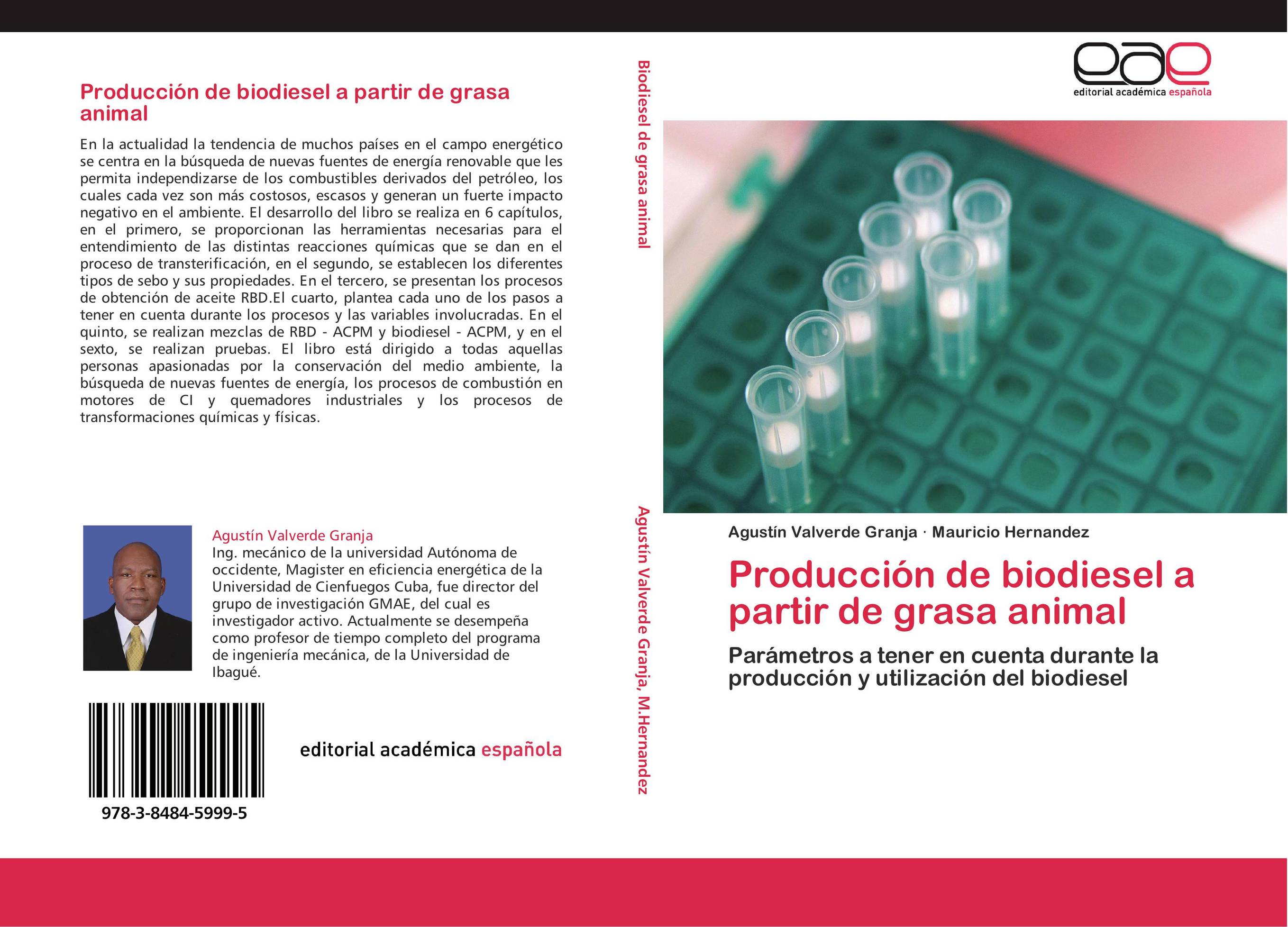 Producción de biodiesel a partir de grasa animal