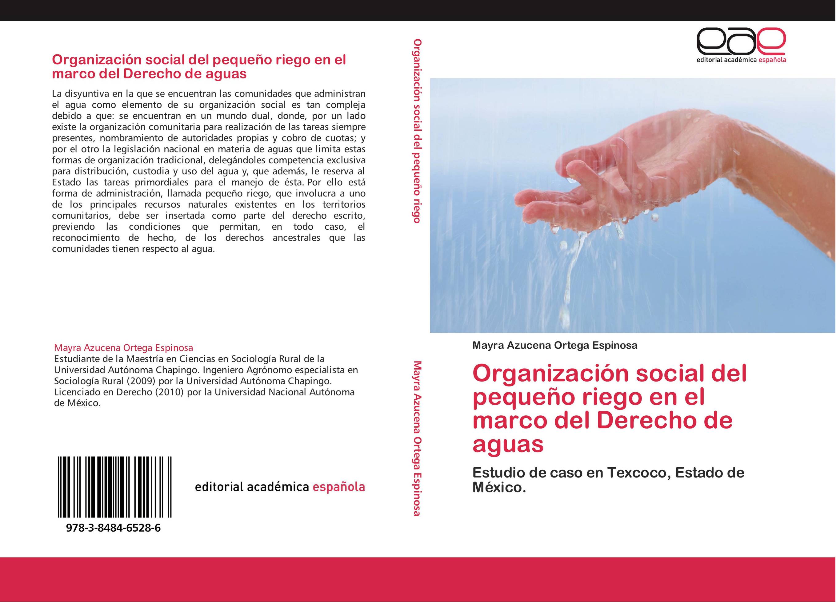 Organización social del pequeño riego en el marco del Derecho de aguas
