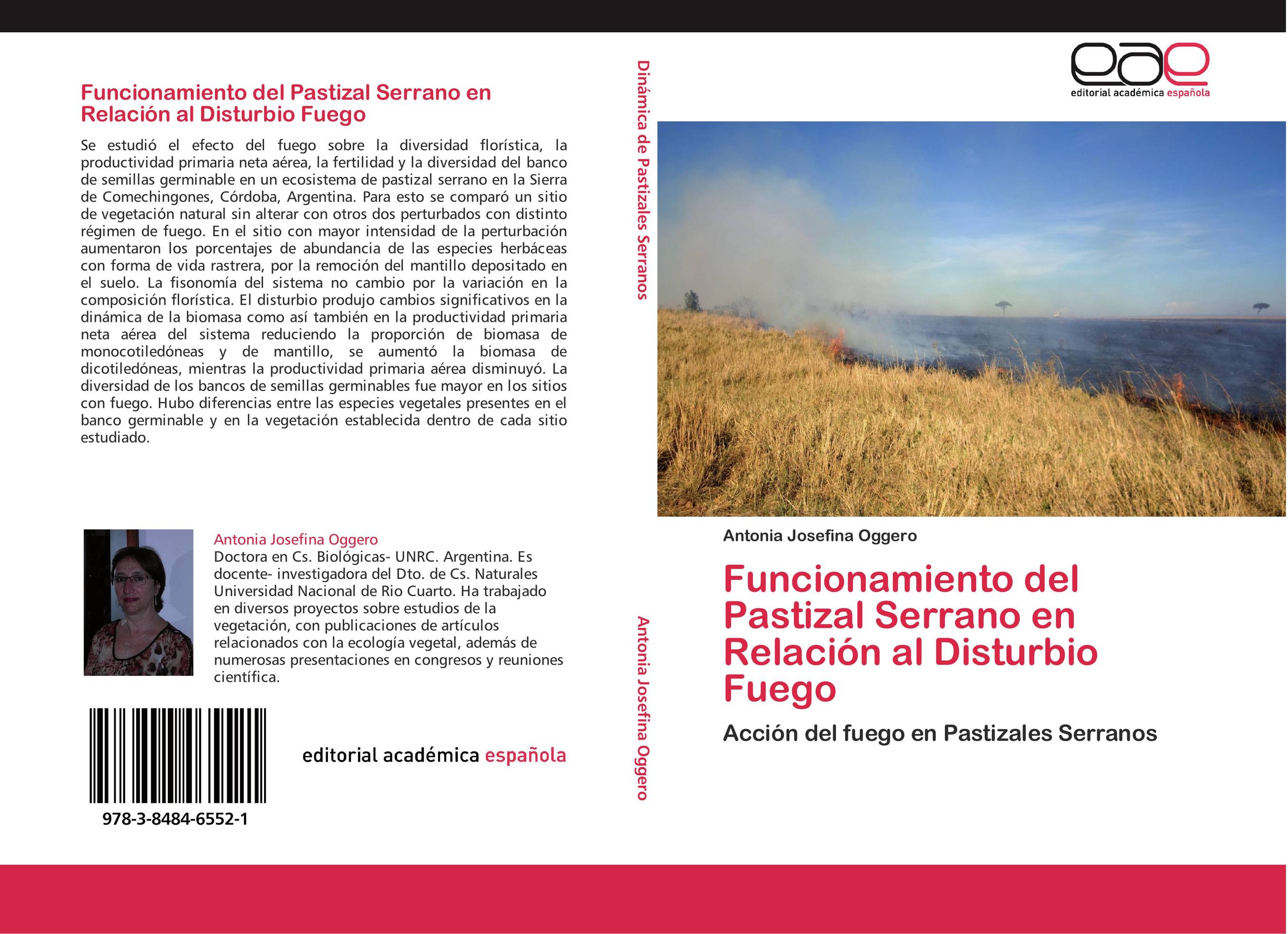 Funcionamiento del Pastizal Serrano en Relación al Disturbio Fuego