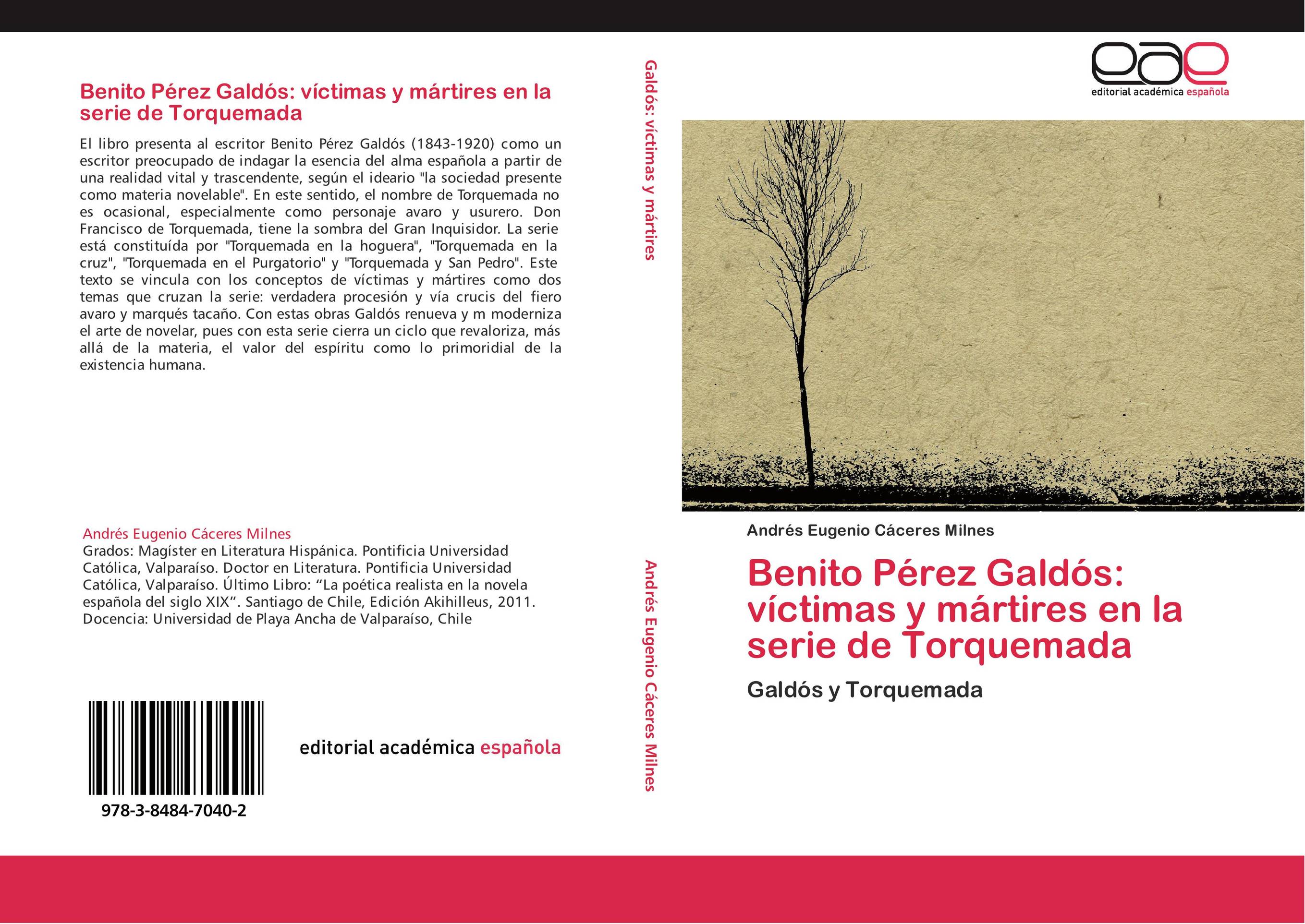 Benito Pérez Galdós: víctimas y mártires en la serie de Torquemada