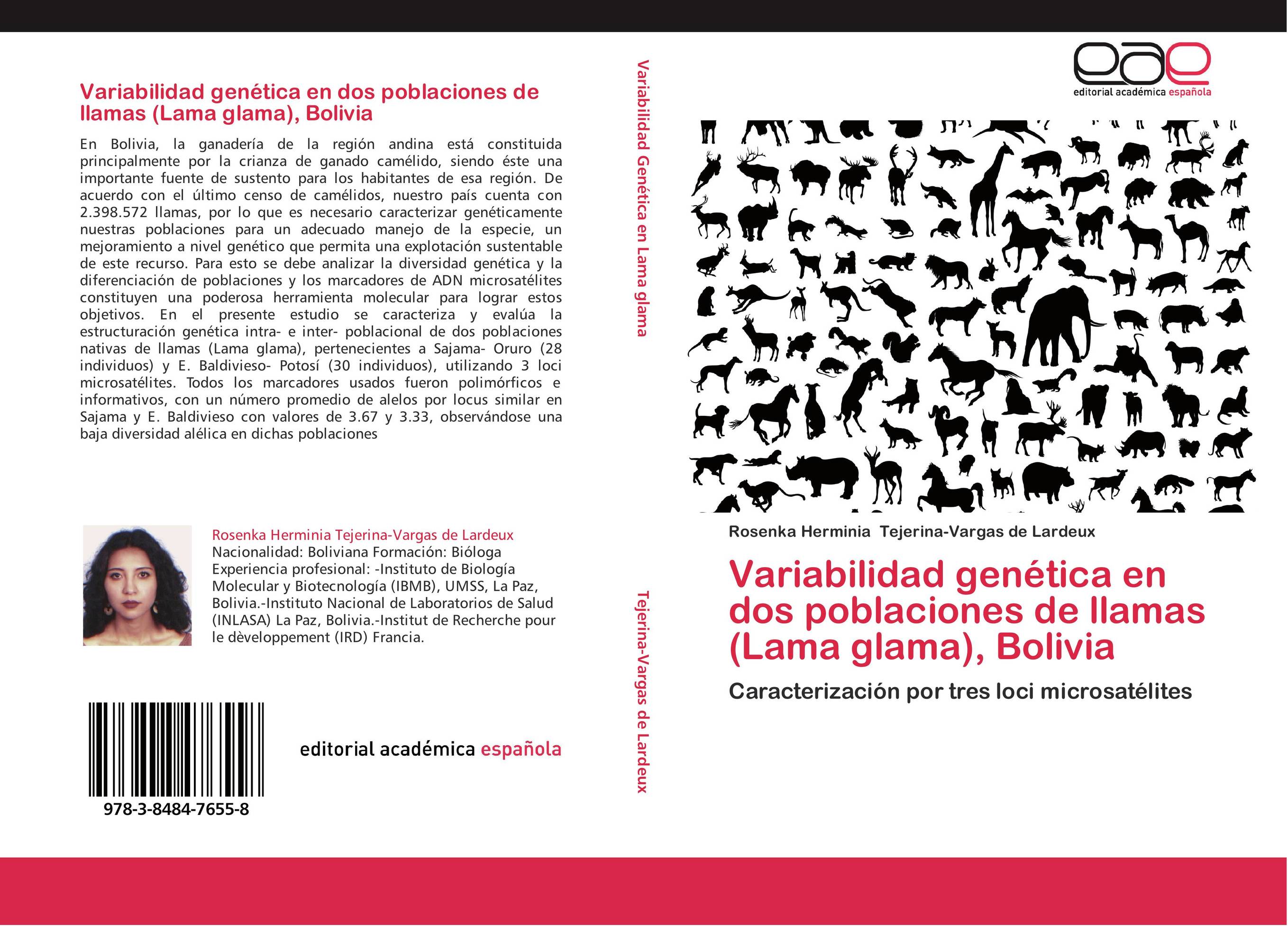 Variabilidad genética en dos poblaciones de llamas (Lama glama), Bolivia