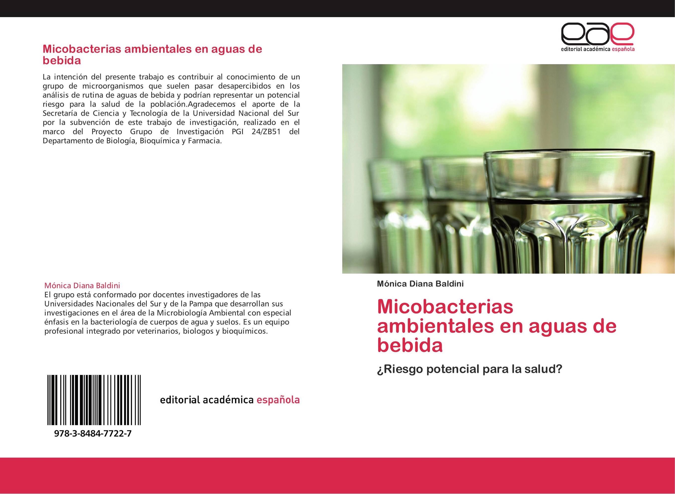 Micobacterias ambientales en aguas de bebida