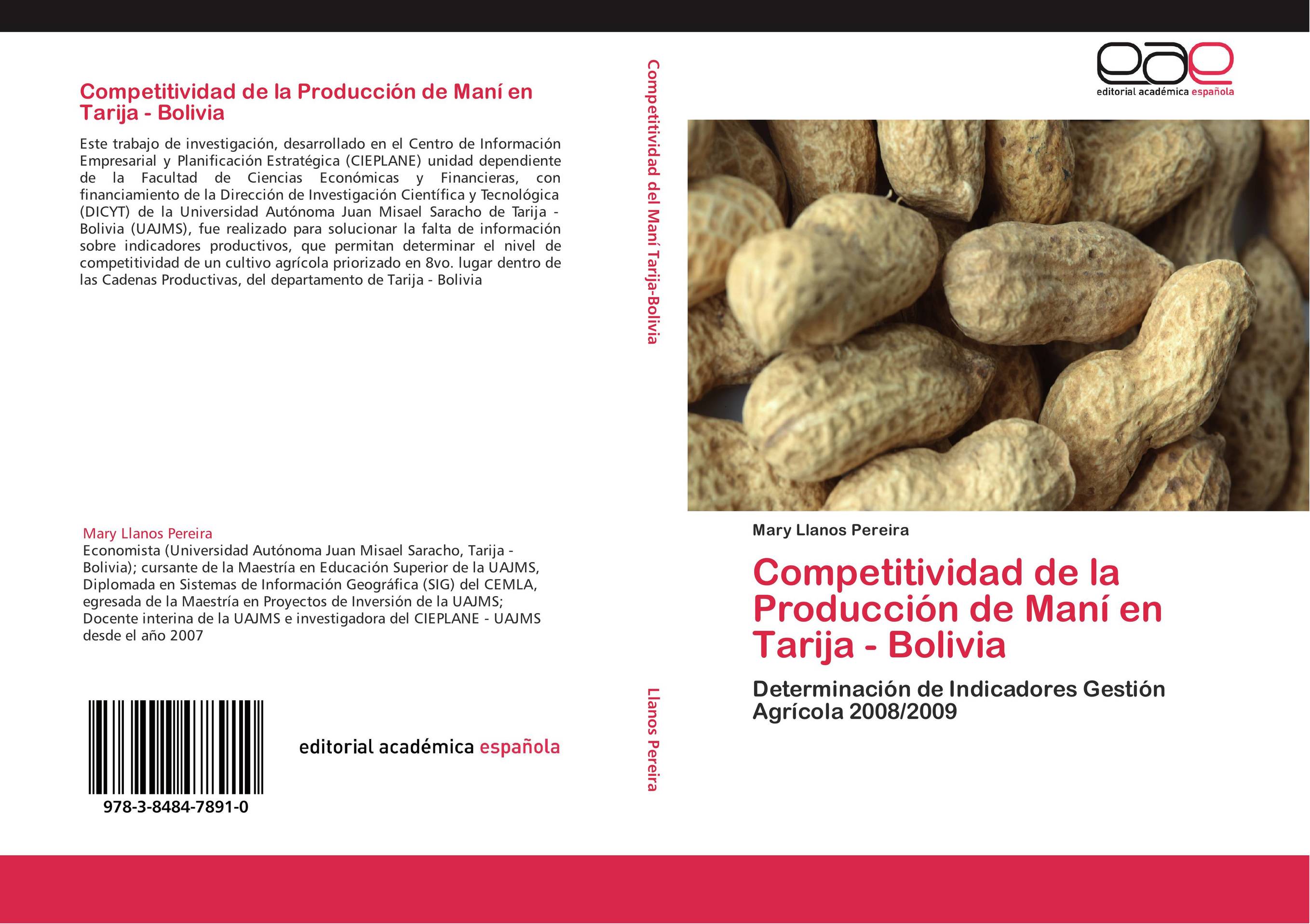 Competitividad de la Producción de Maní en Tarija - Bolivia