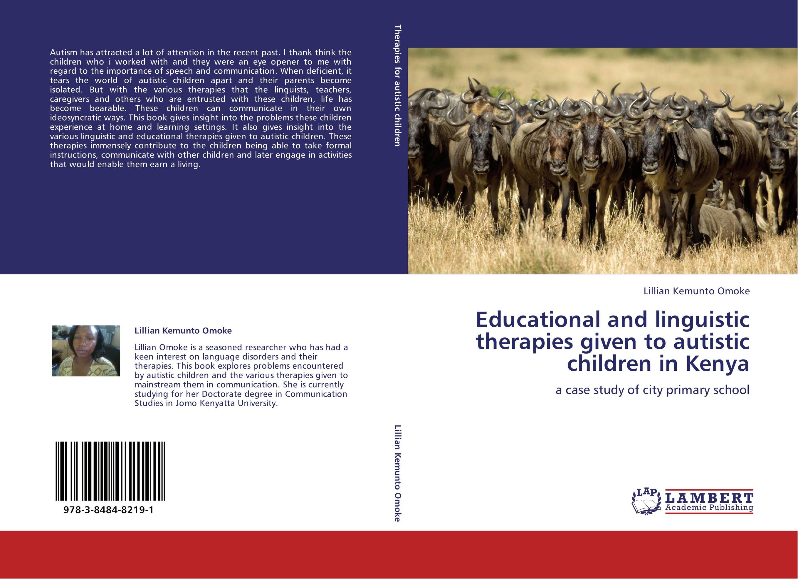 Educational and linguistic therapies given to autistic children in Kenya. A case study of city primary school.