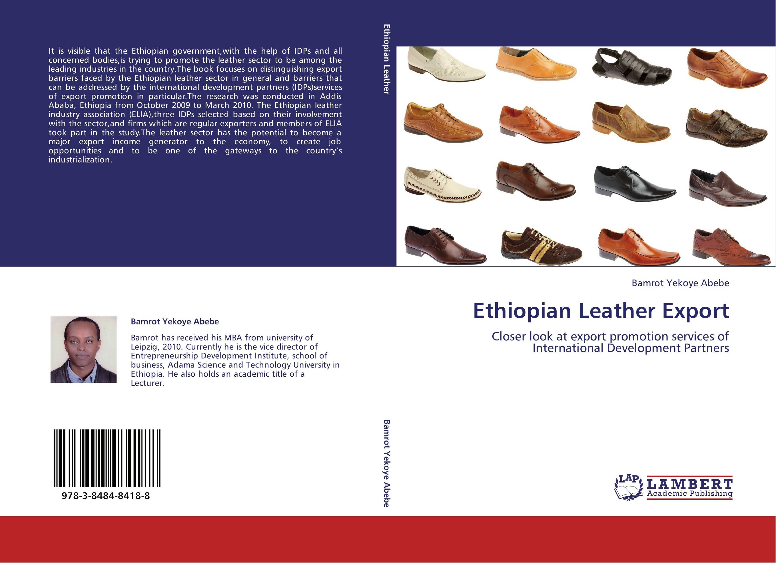 Ethiopian Leather Export. Closer look at export promotion services of International Development Partners.