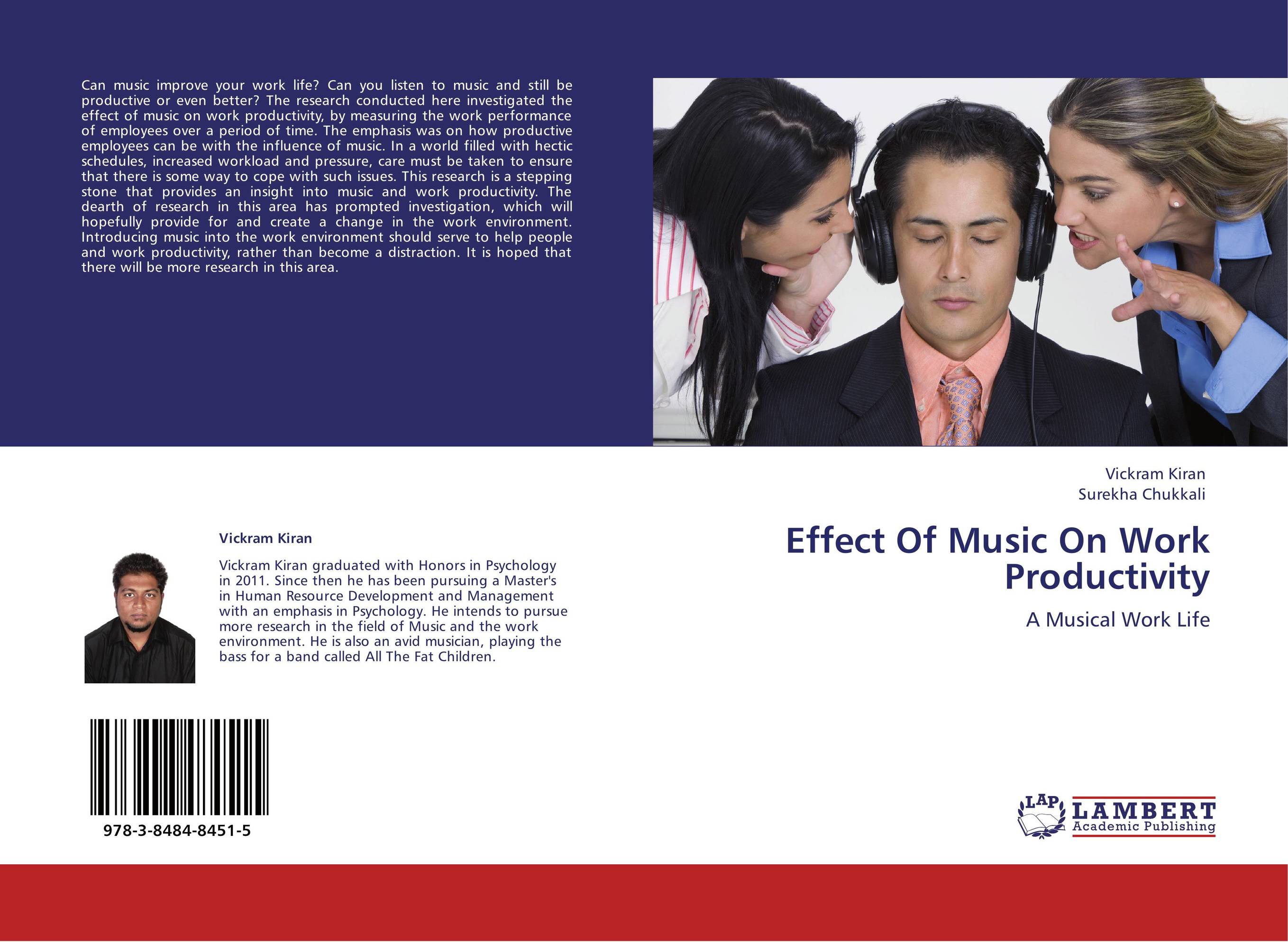 Effect Of Music On Work Productivity. A Musical Work Life.