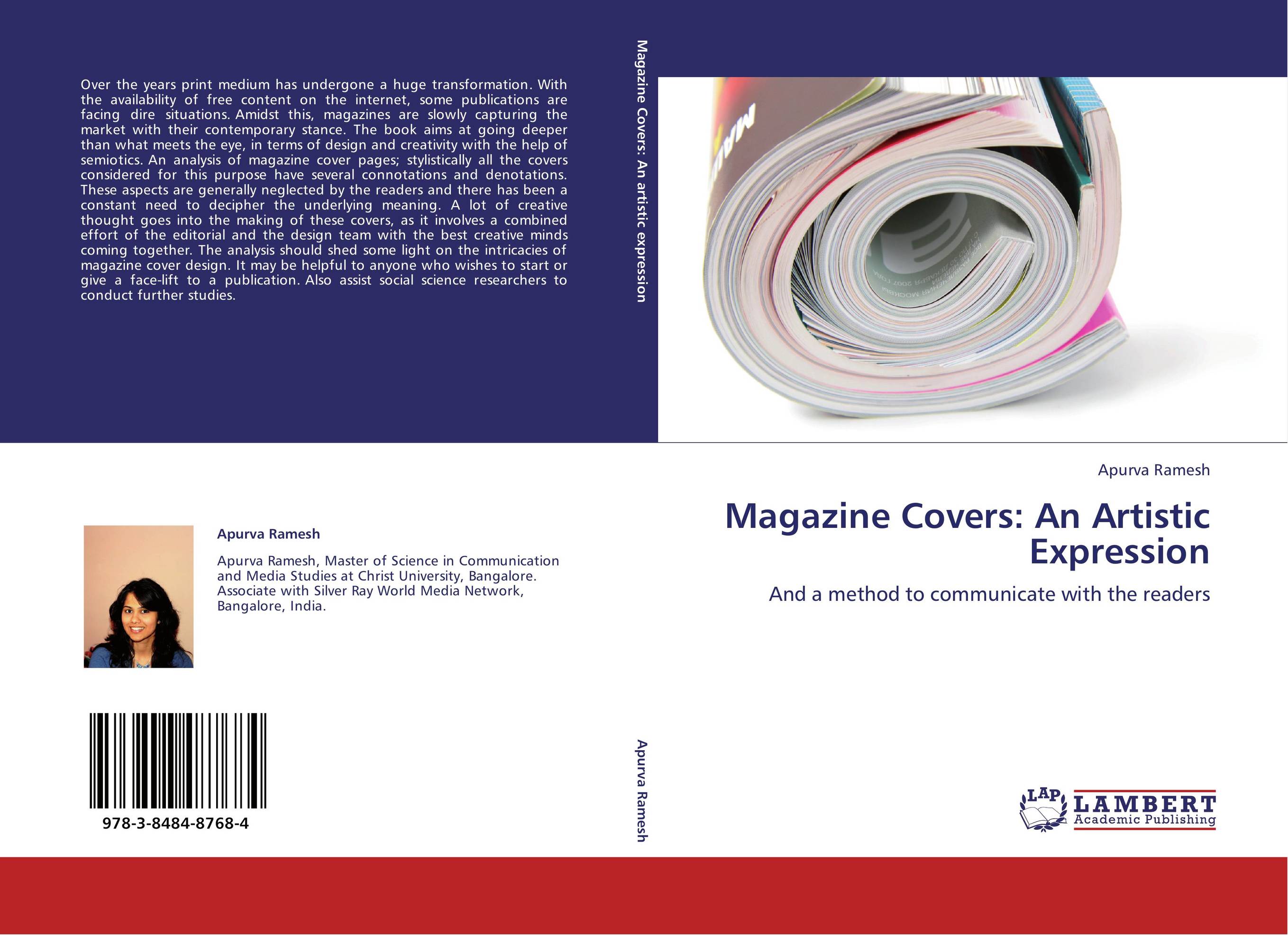 Magazine Covers: An Artistic Expression. And a method to communicate with the readers.