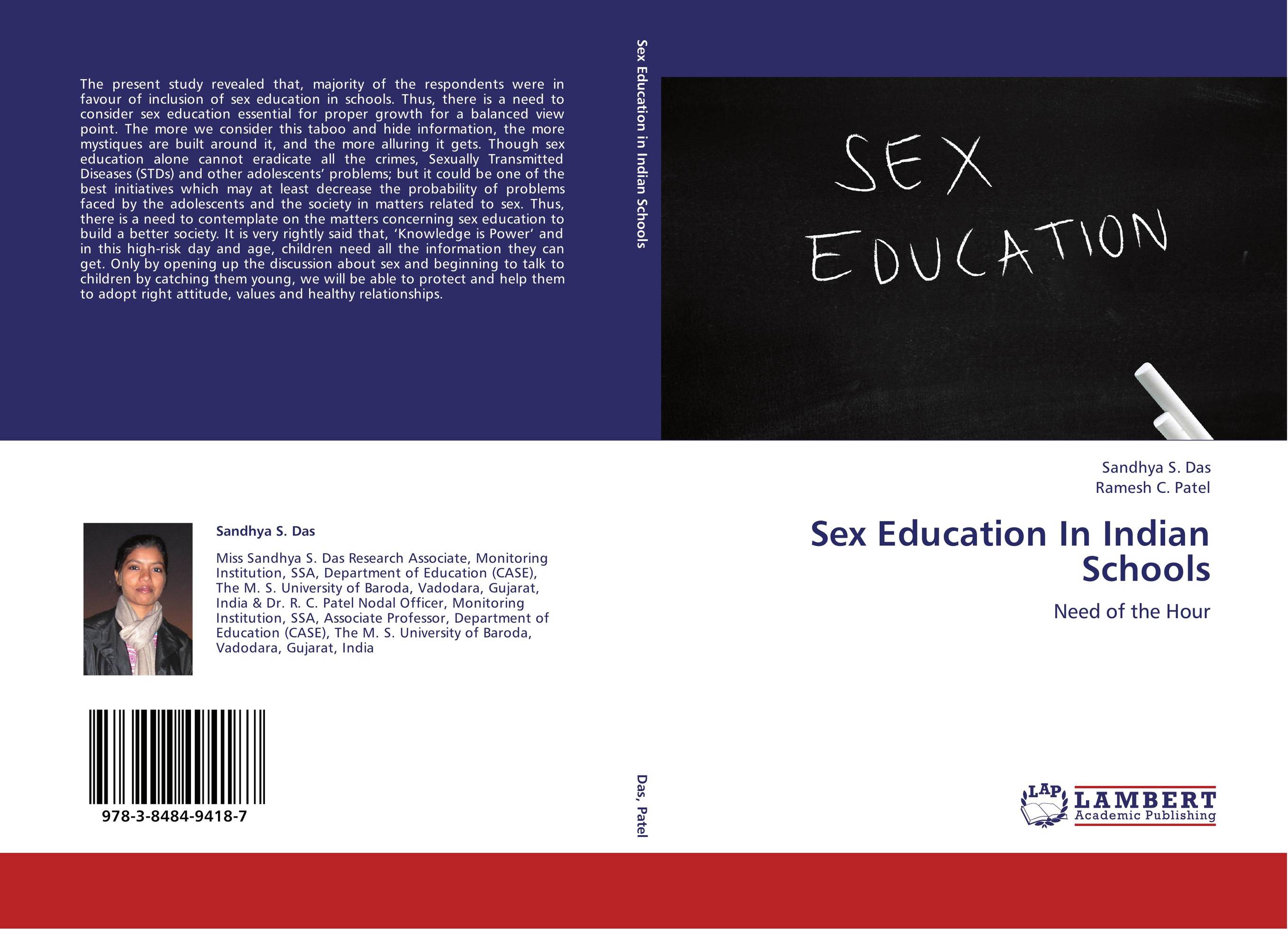 Sex Education In Indian Schools. Need of the Hour.