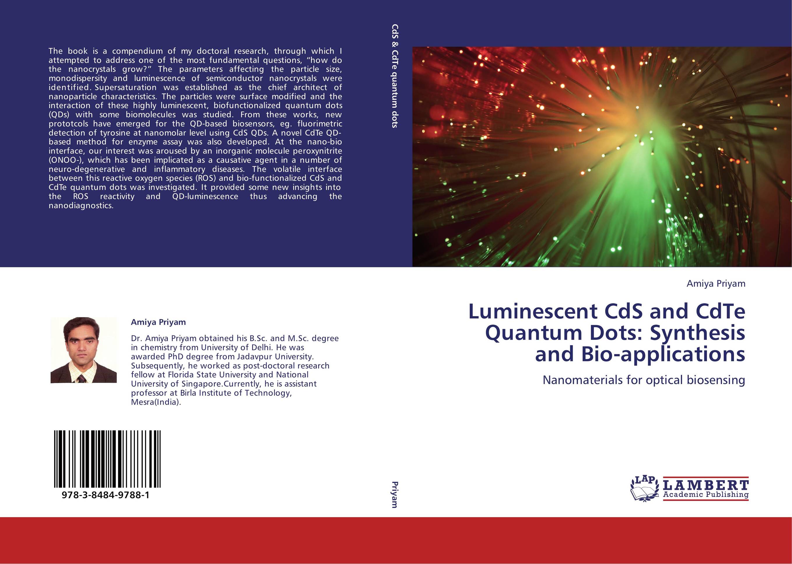 Luminescent CdS and CdTe Quantum Dots: Synthesis and Bio-applications. Nanomaterials for optical biosensing.