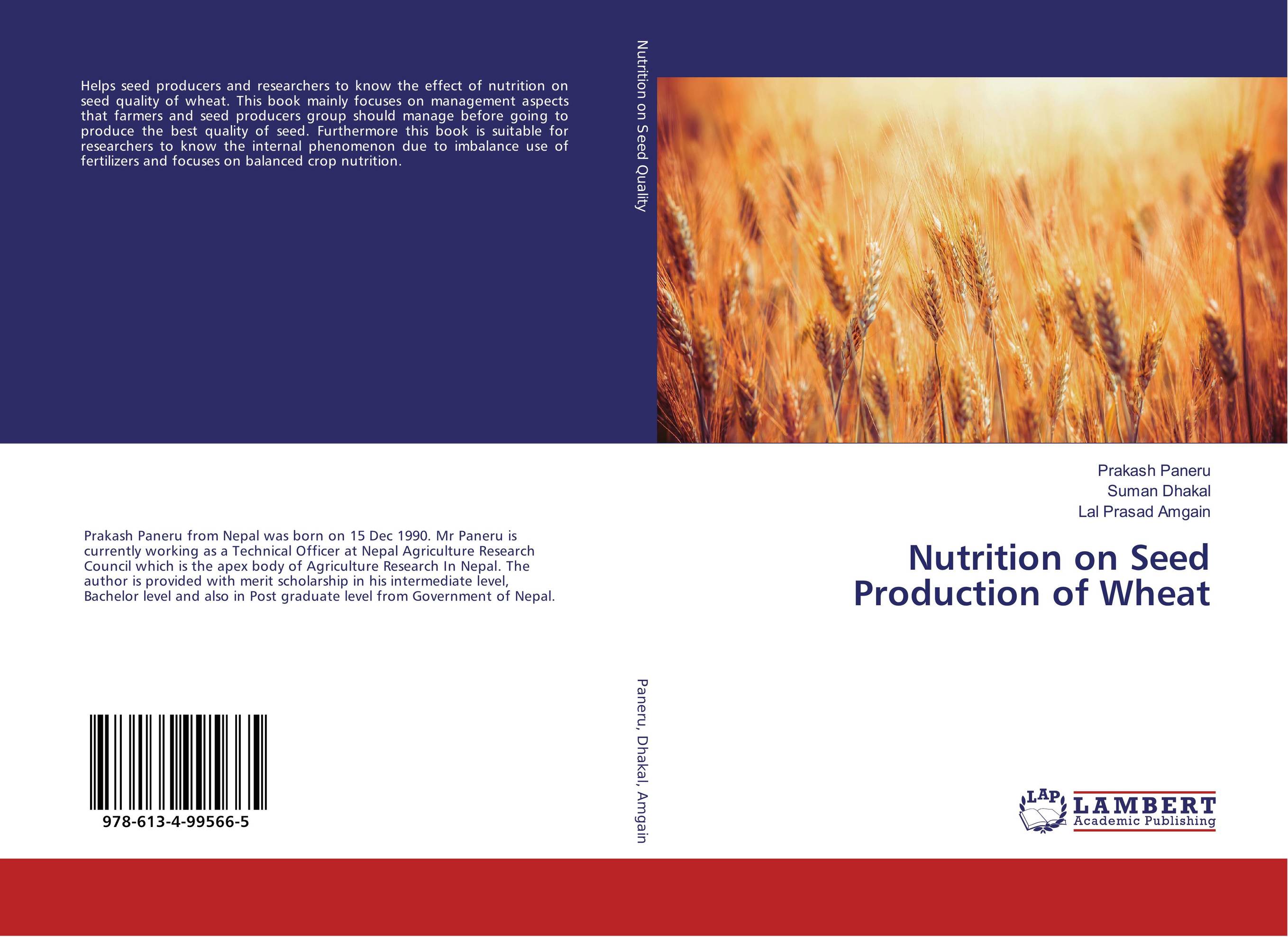 Nutrition on Seed Production of Wheat..