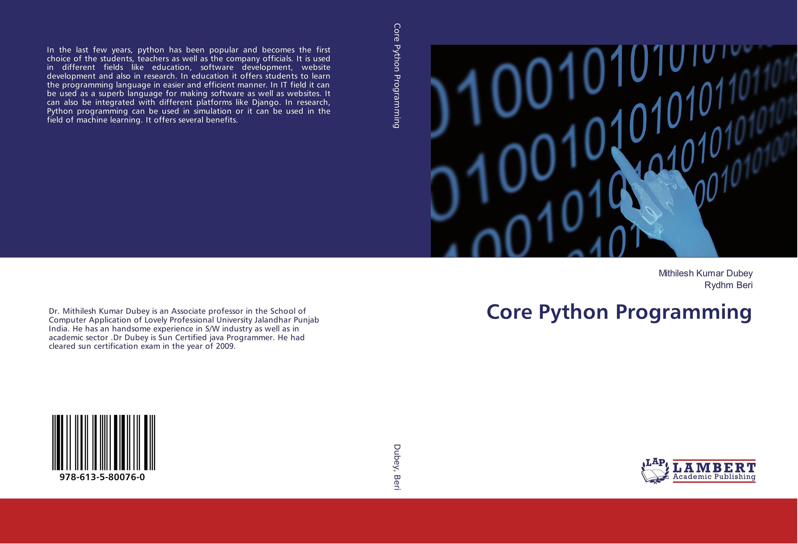 Core Python Programming..