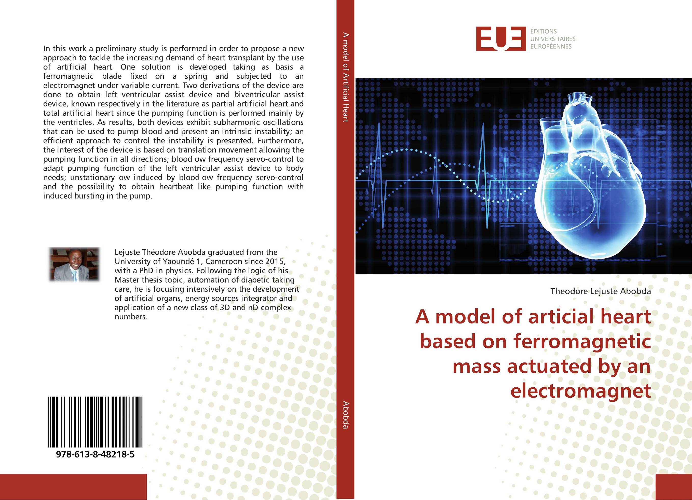 A model of articial heart based on ferromagnetic mass actuated by an electromagnet..