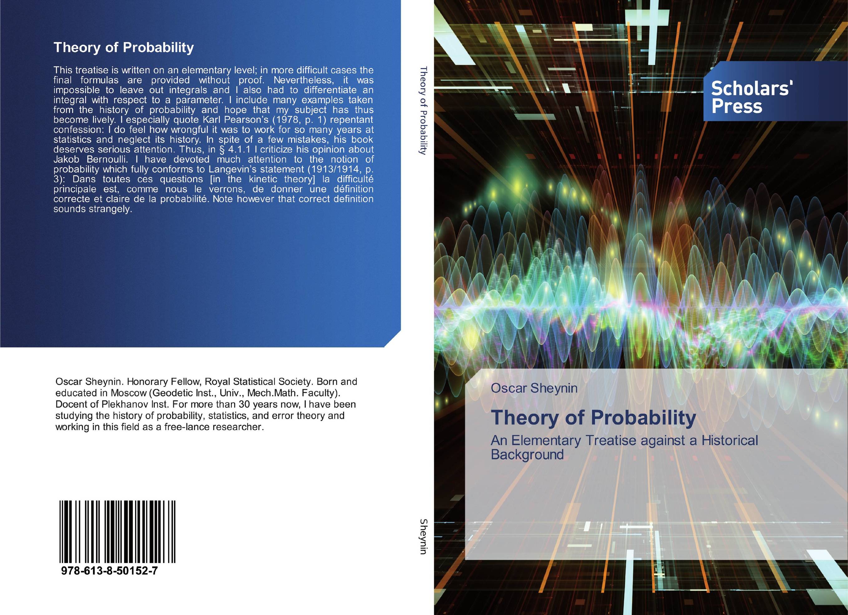 Theory of Probability. An Elementary Treatise against a Historical Background.