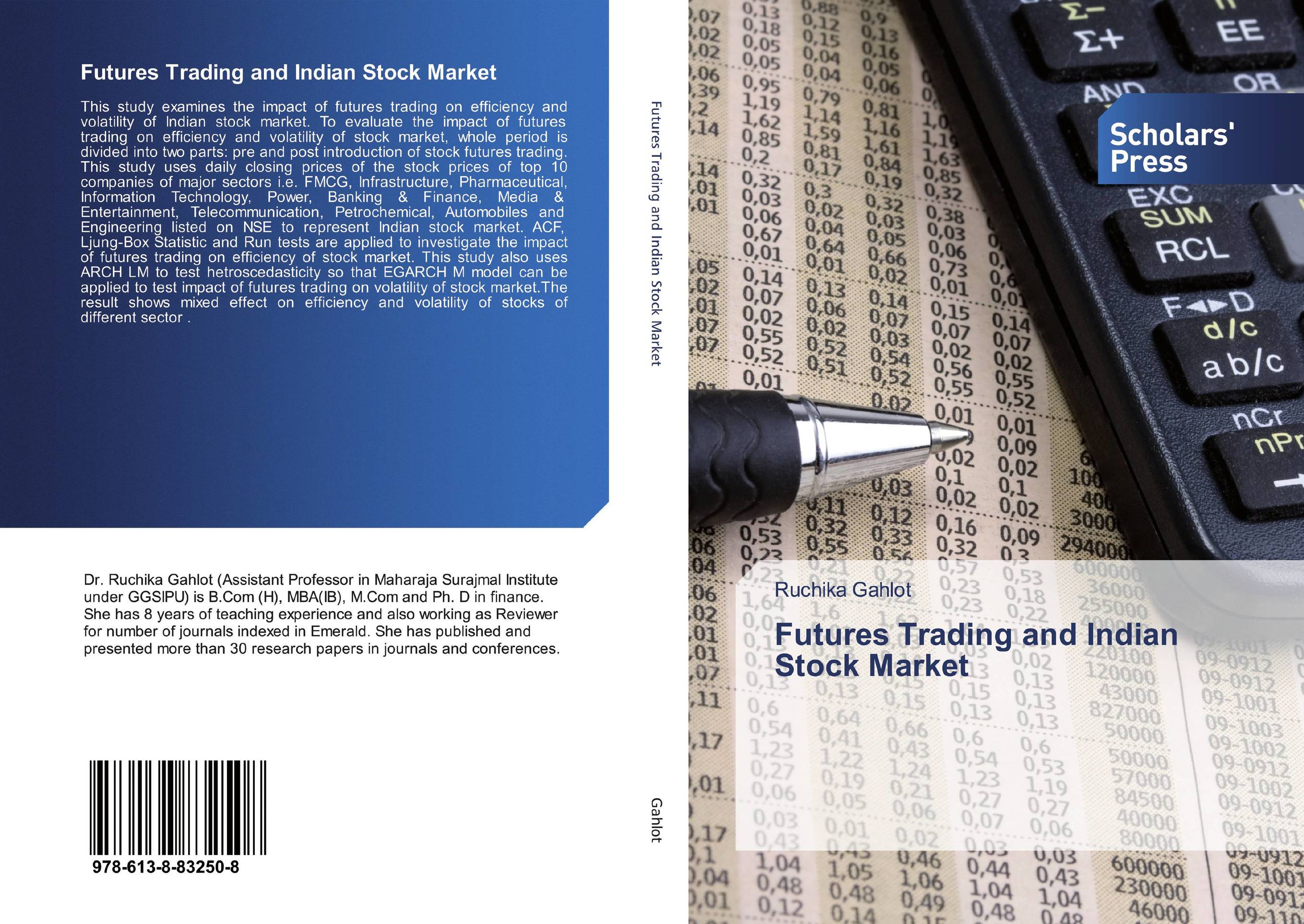 Trading book. The Ljung–Box Test. Futures studies