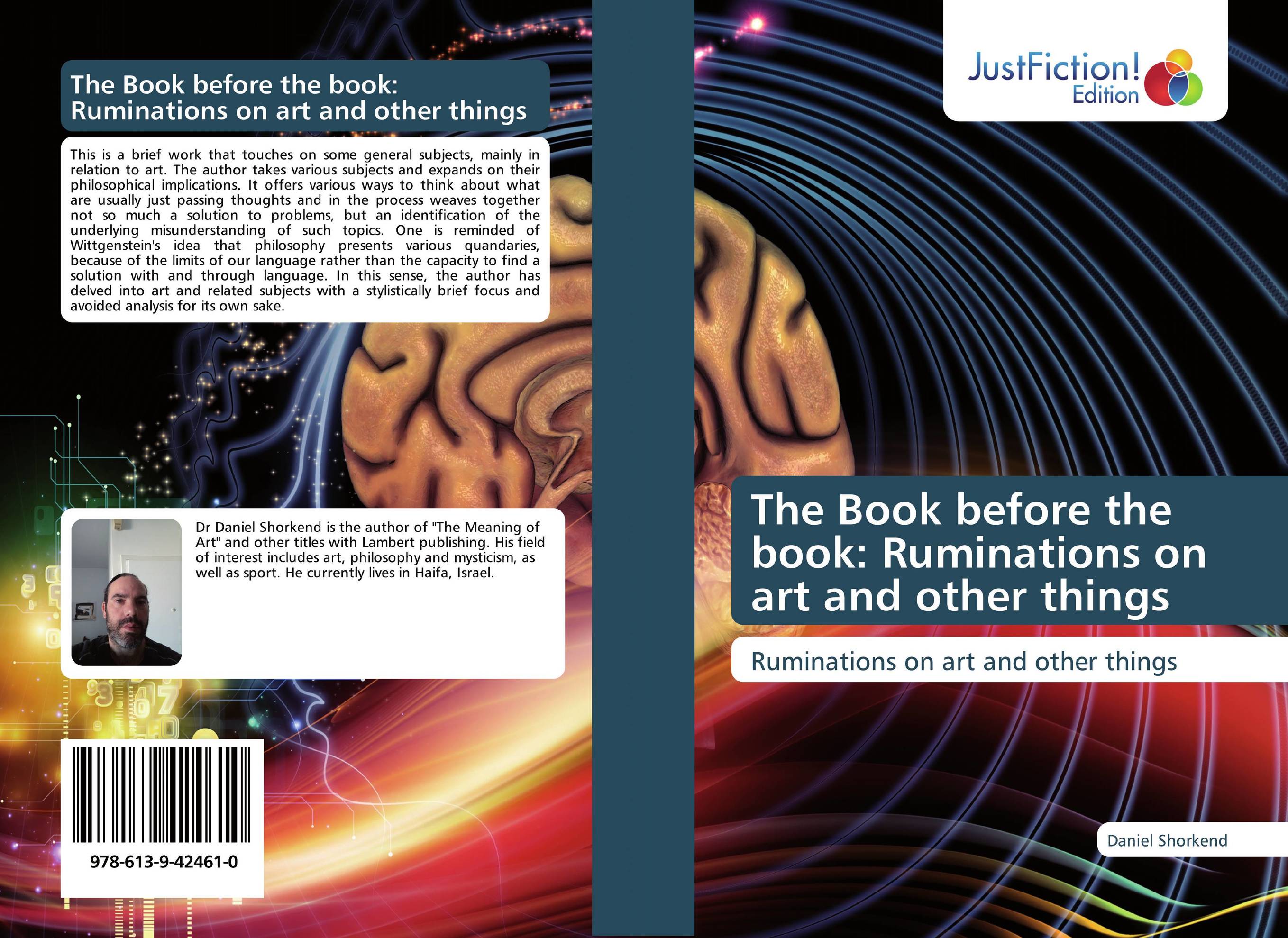 The Book before the book: Ruminations on art and other things. Ruminations on art and other things.