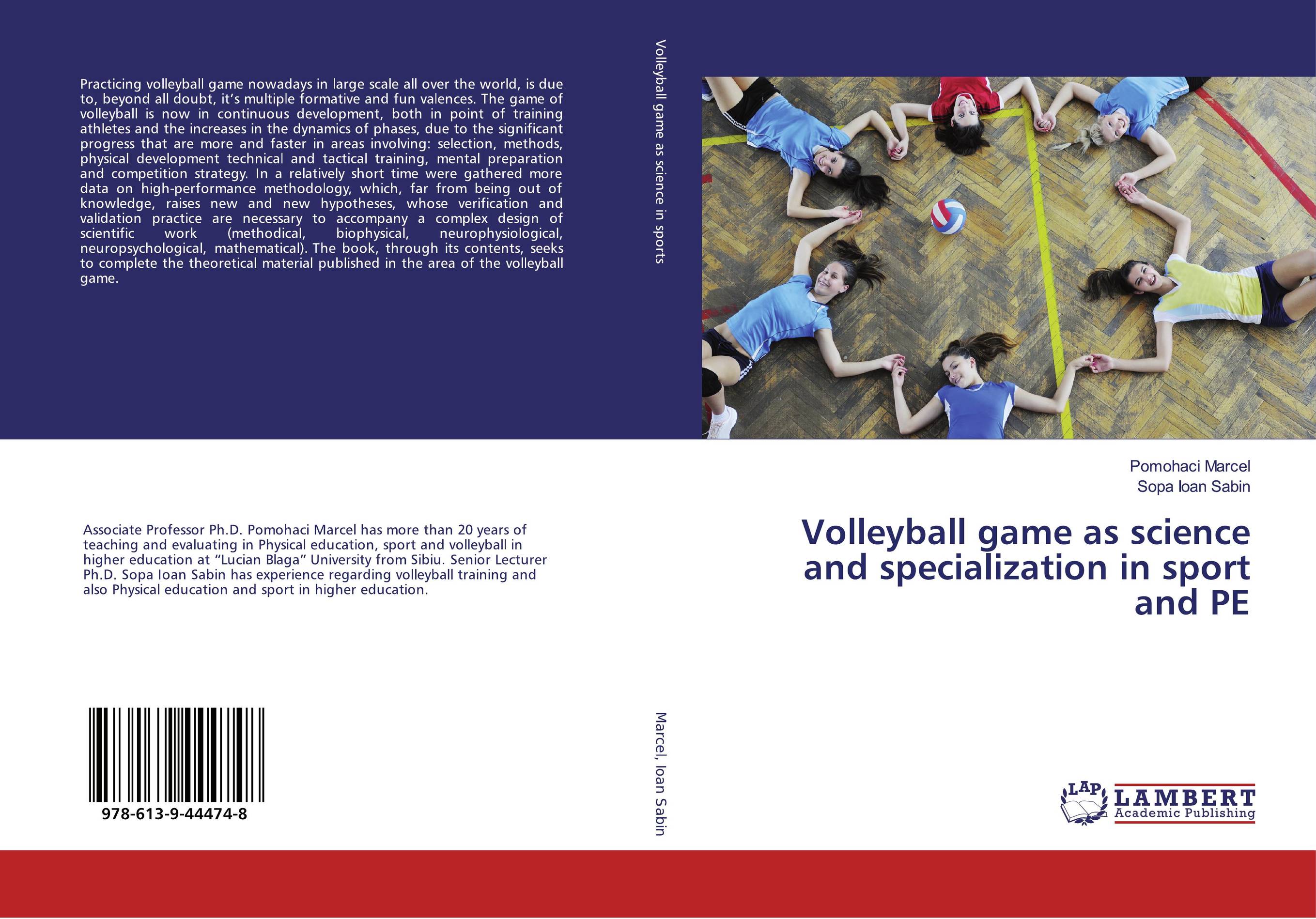 Volleyball game as science and specialization in sport and PE..