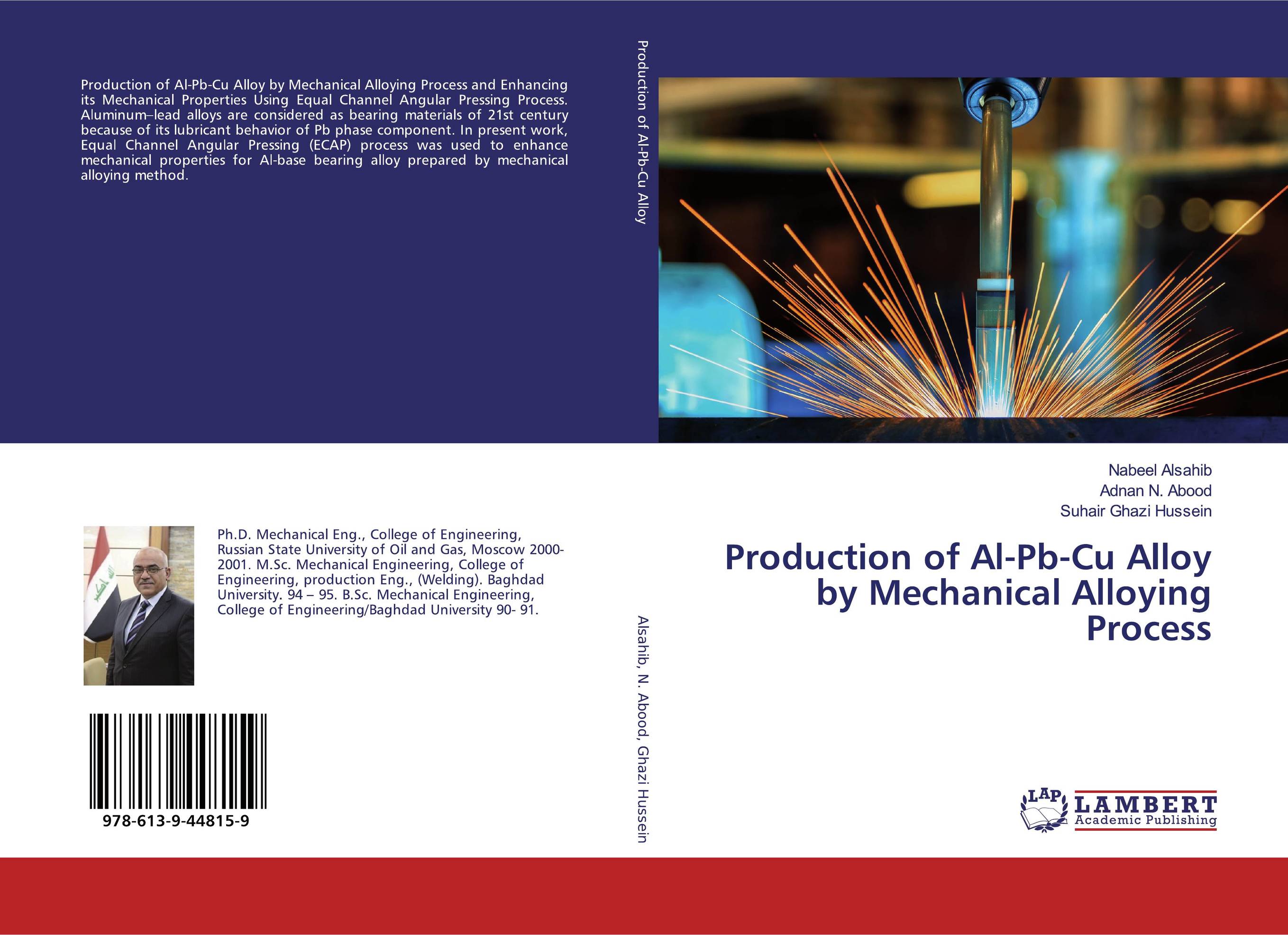 Production of Al-Pb-Cu Alloy by Mechanical Alloying Process..