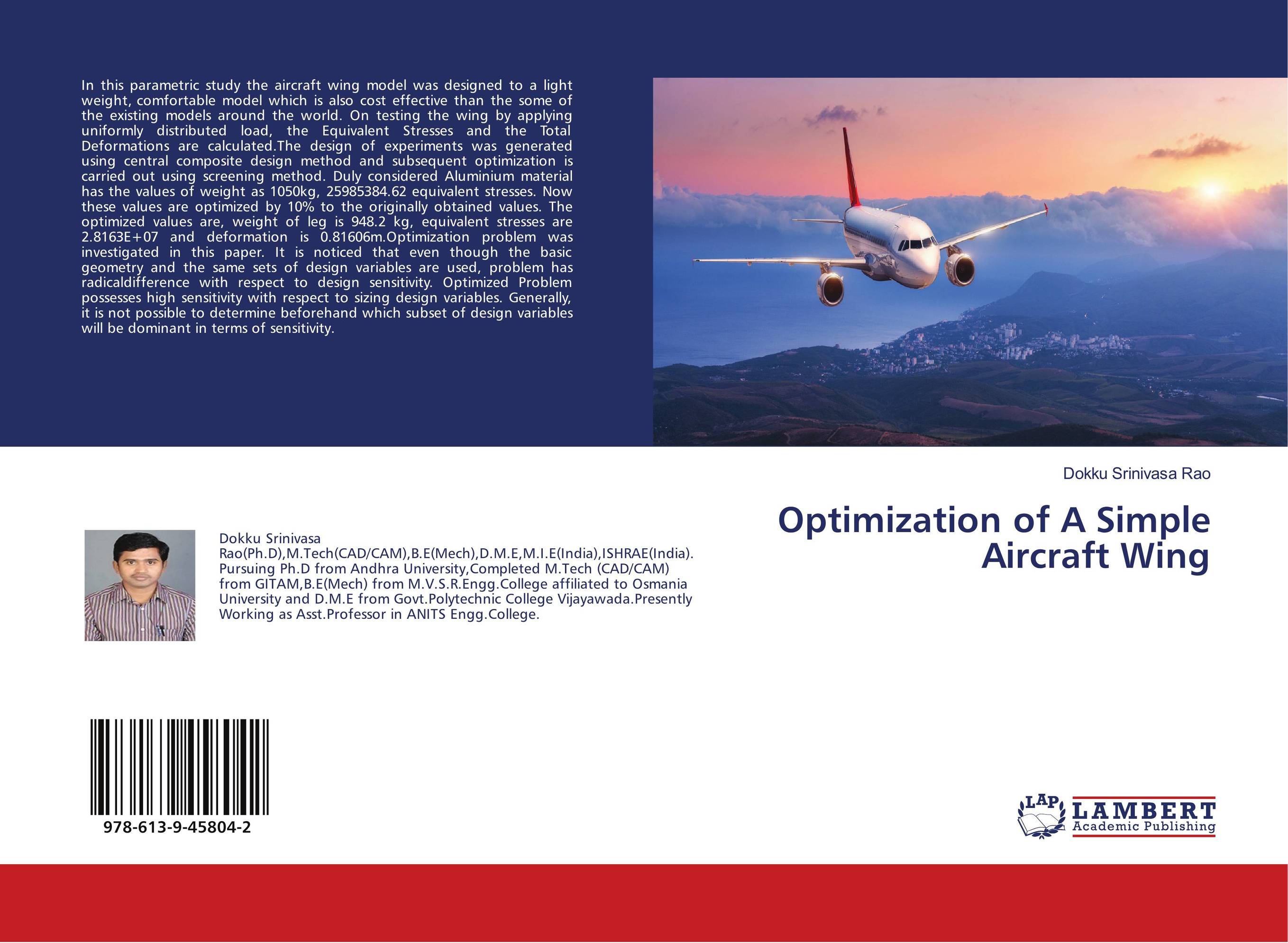 Optimization of A Simple Aircraft Wing..