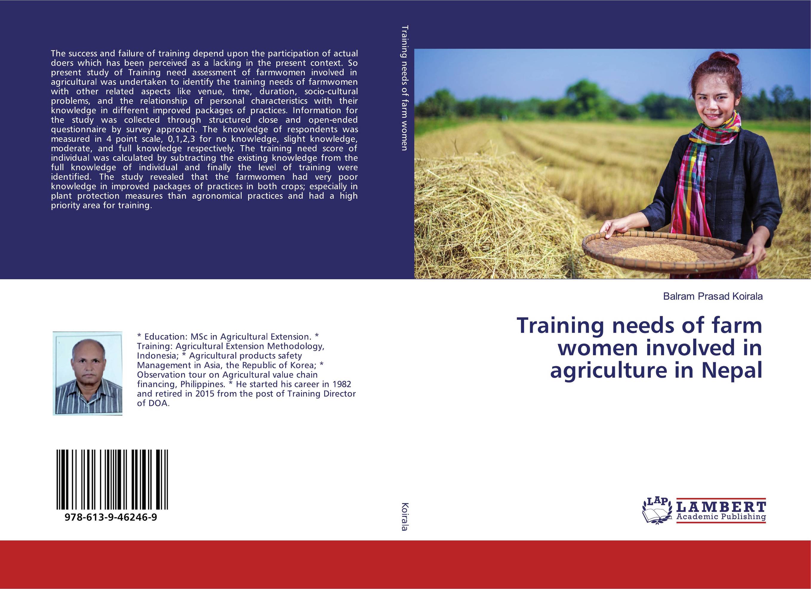 Training needs of farm women involved in agriculture in Nepal..