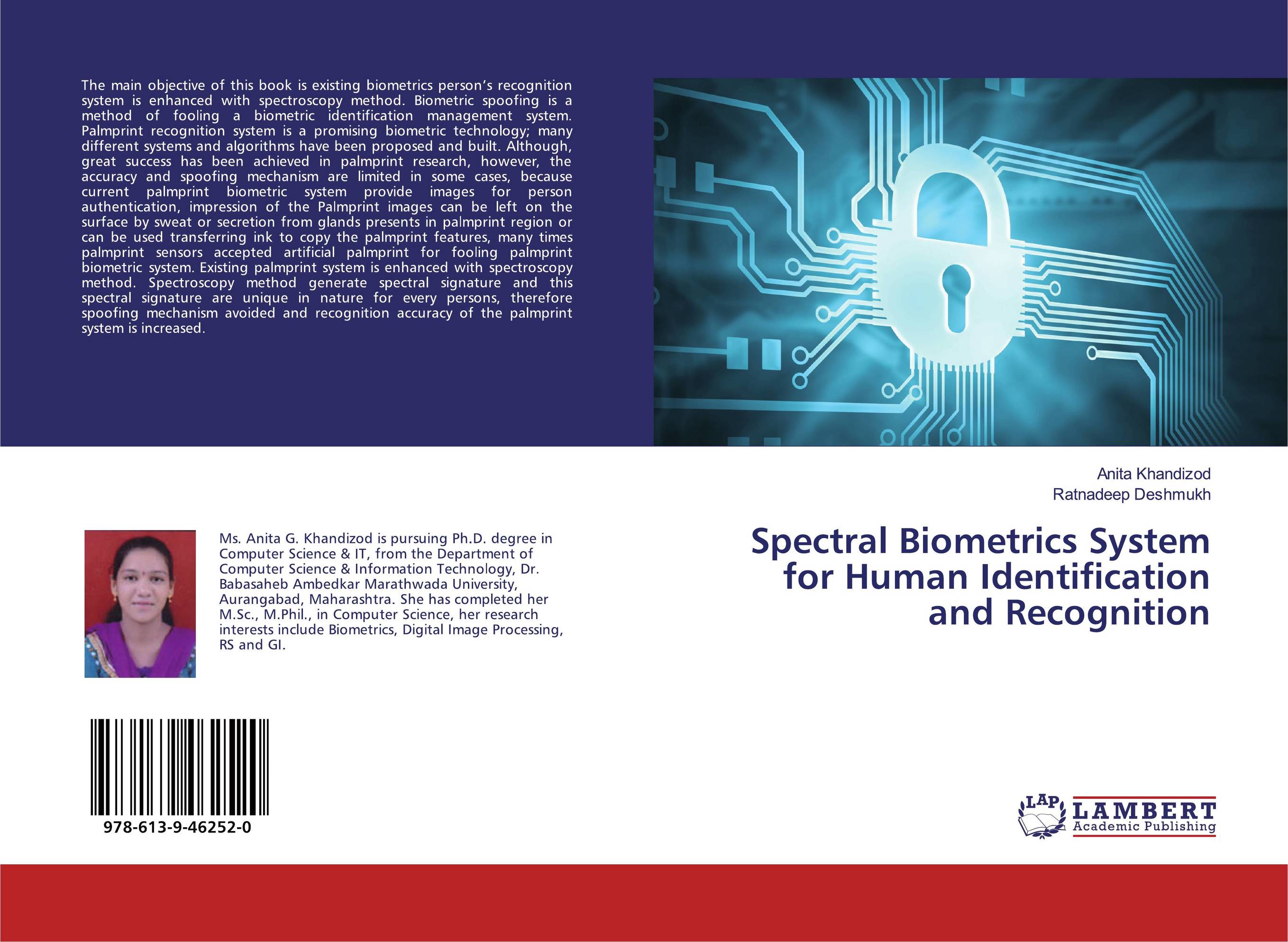 Spectral Biometrics System for Human Identification and Recognition..