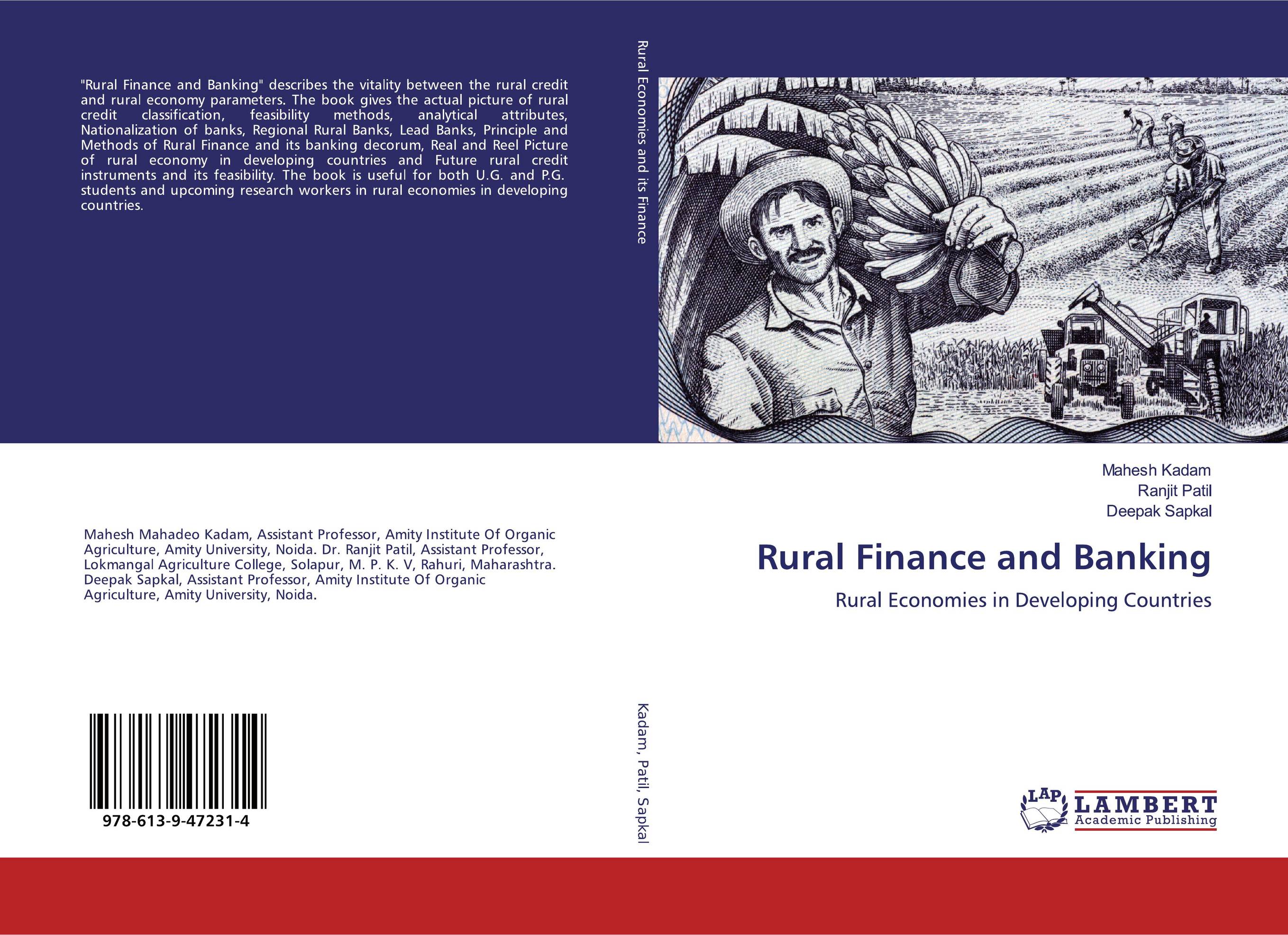 Rural Finance and Banking. Rural Economies in Developing Countries.
