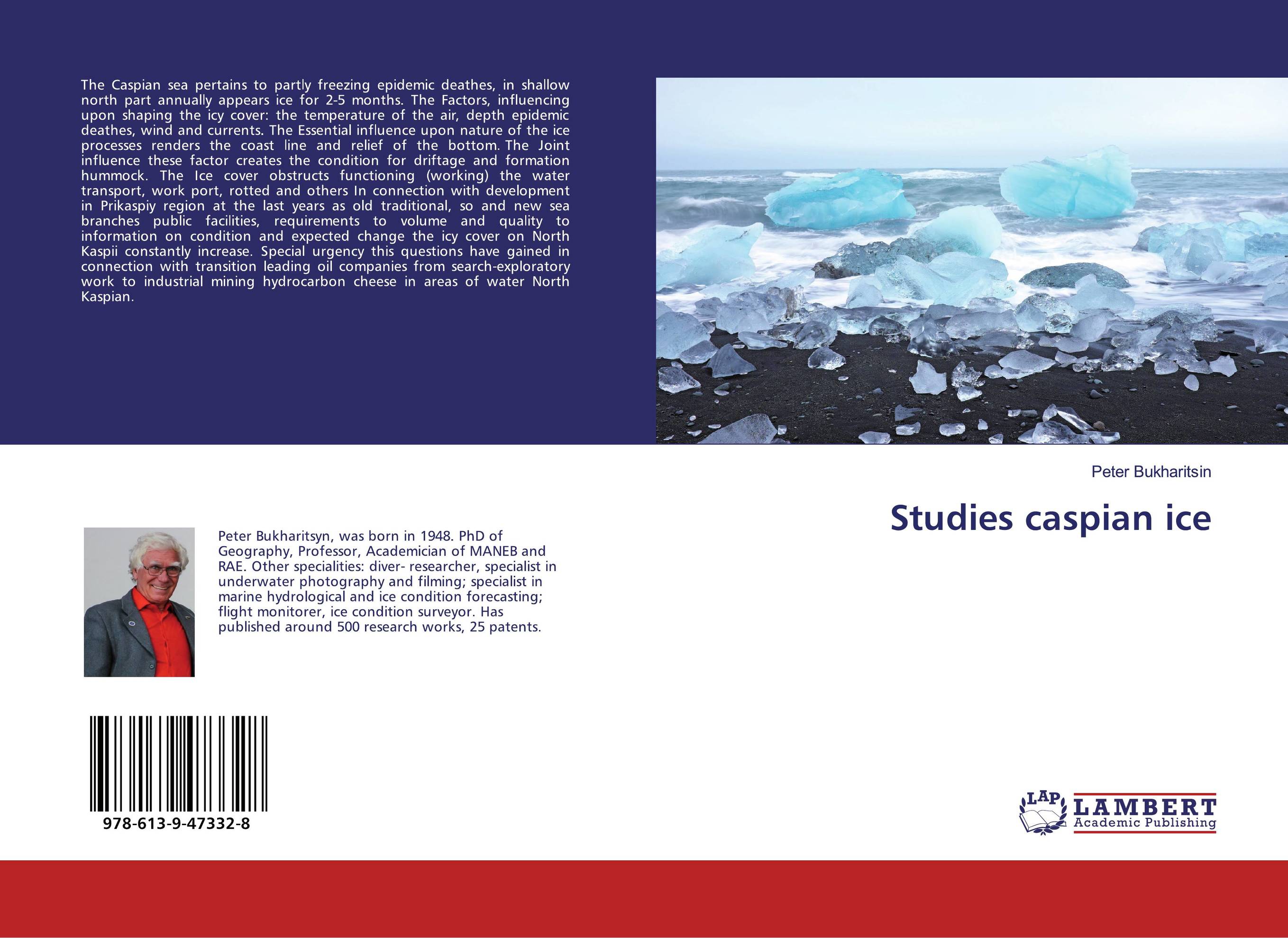 Studies caspian ice..