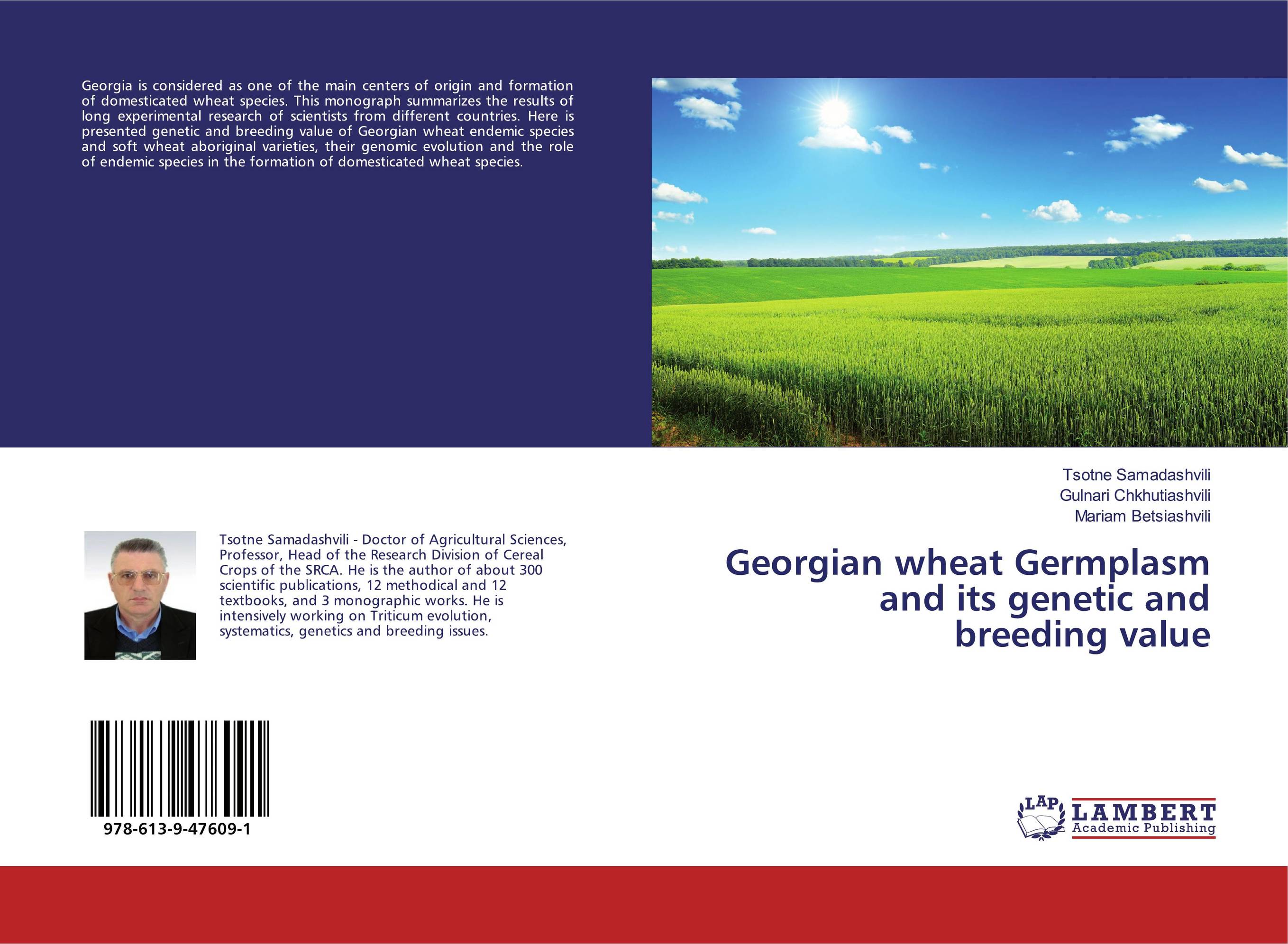 Georgian wheat Germplasm and its genetic and breeding value..