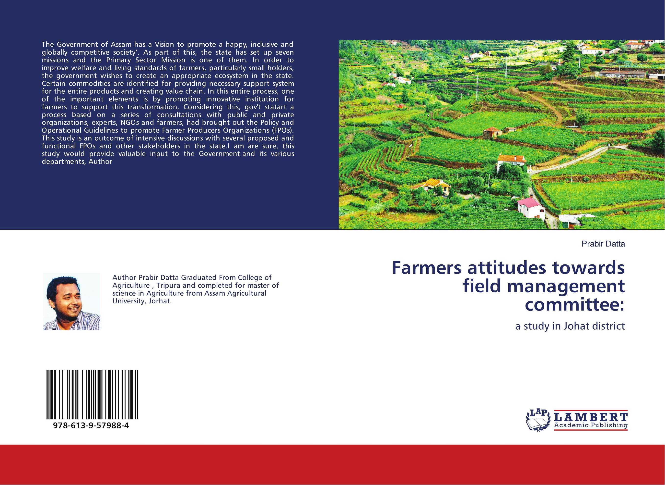 Farmers attitudes towards field management committee:. A study in Johat district.