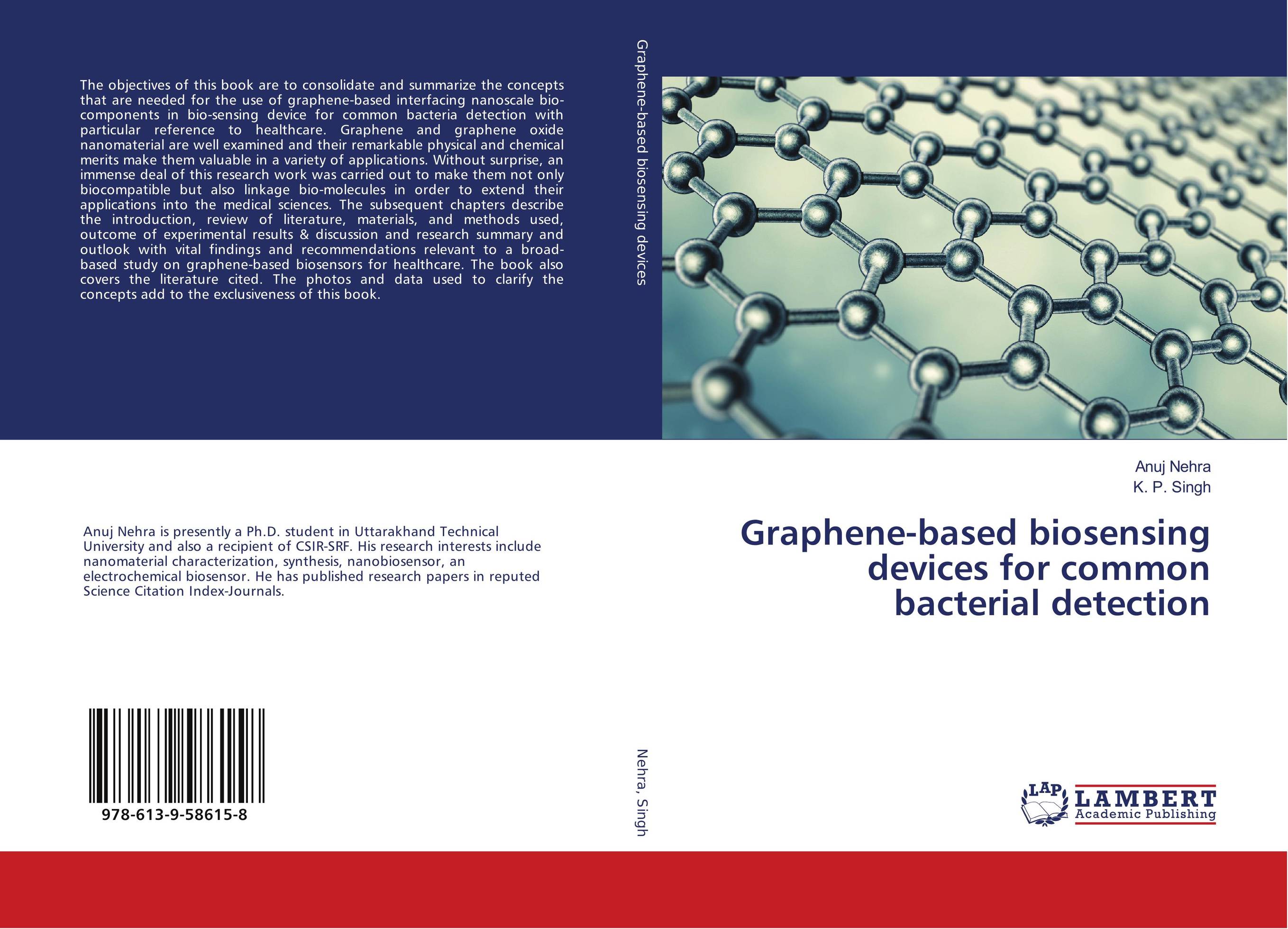 Graphene-based biosensing devices for common bacterial detection..
