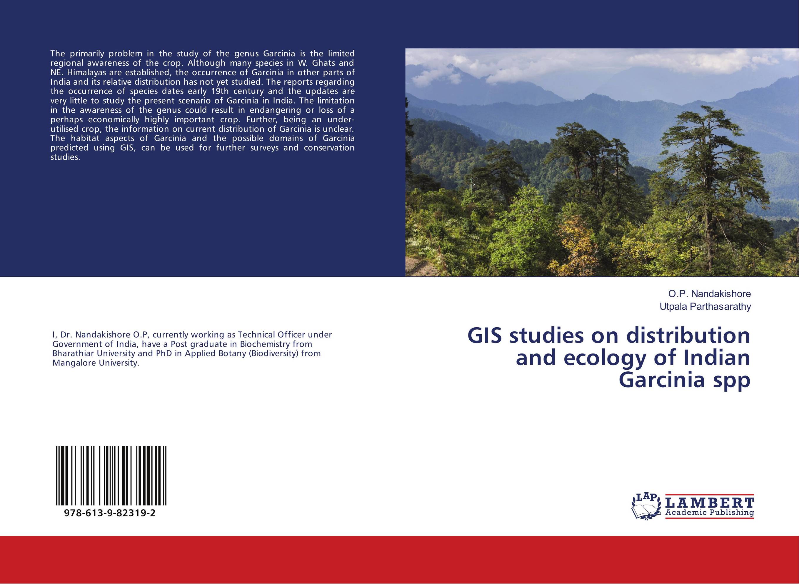GIS studies on distribution and ecology of Indian Garcinia spp..