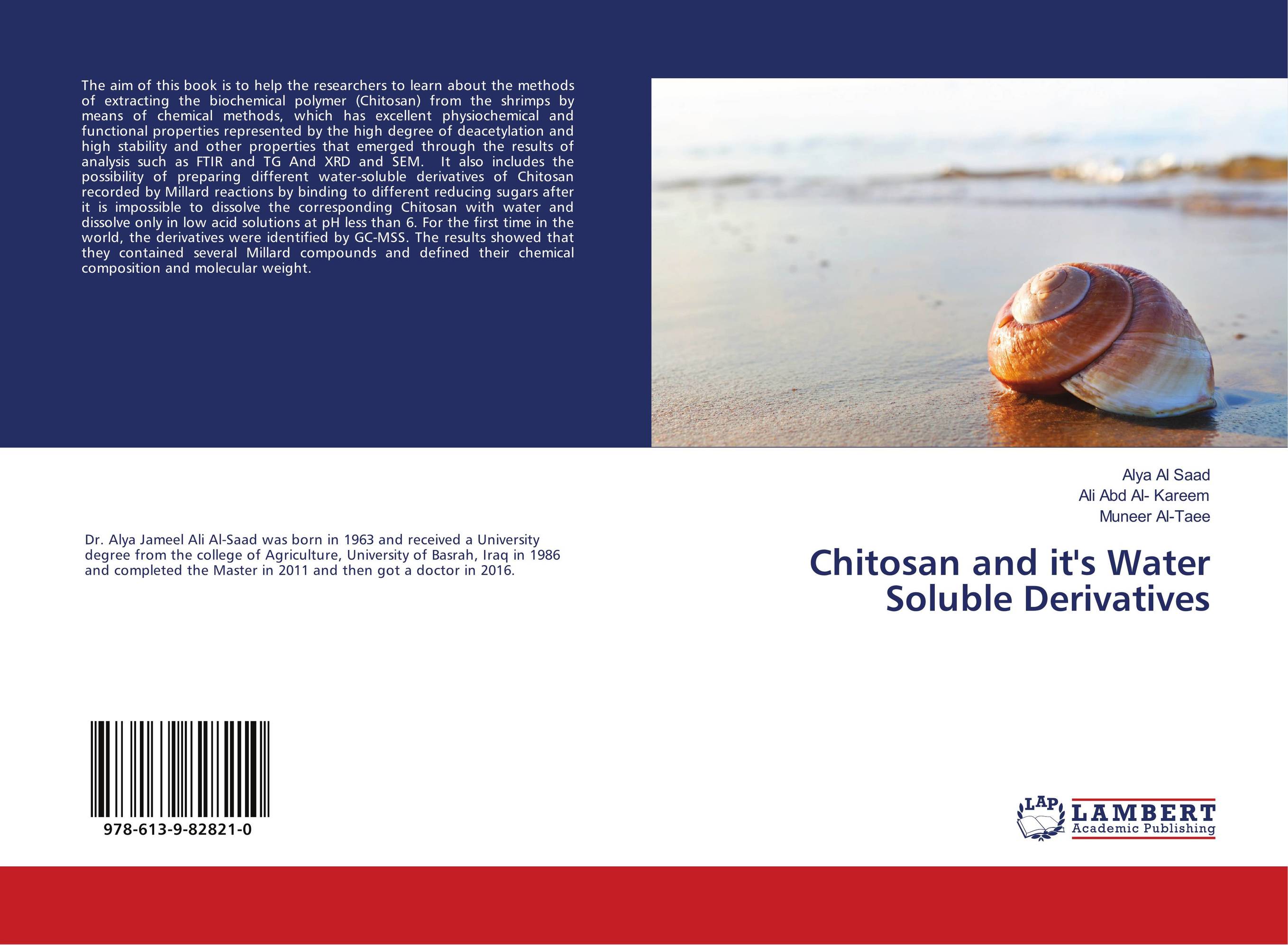 Chitosan and it's Water Soluble Derivatives..