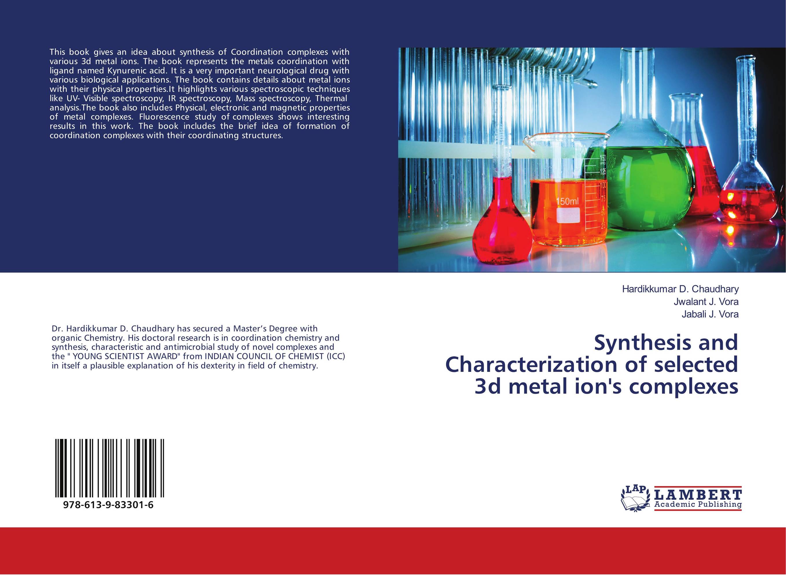 Synthesis and Characterization of selected 3d metal ion's complexes..