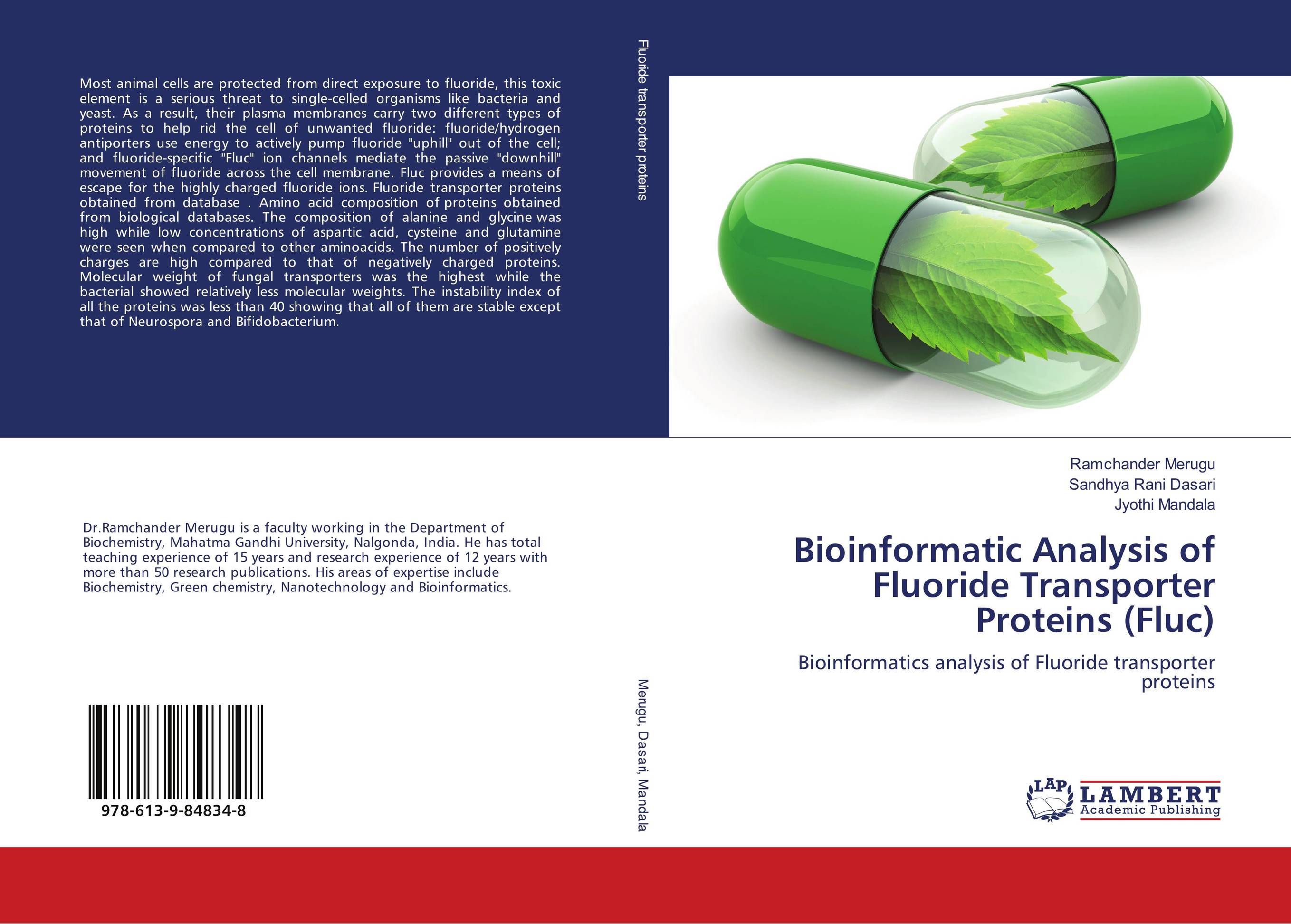 Bioinformatic Analysis of Fluoride Transporter Proteins (Fluc). Bioinformatics analysis of Fluoride transporter proteins.