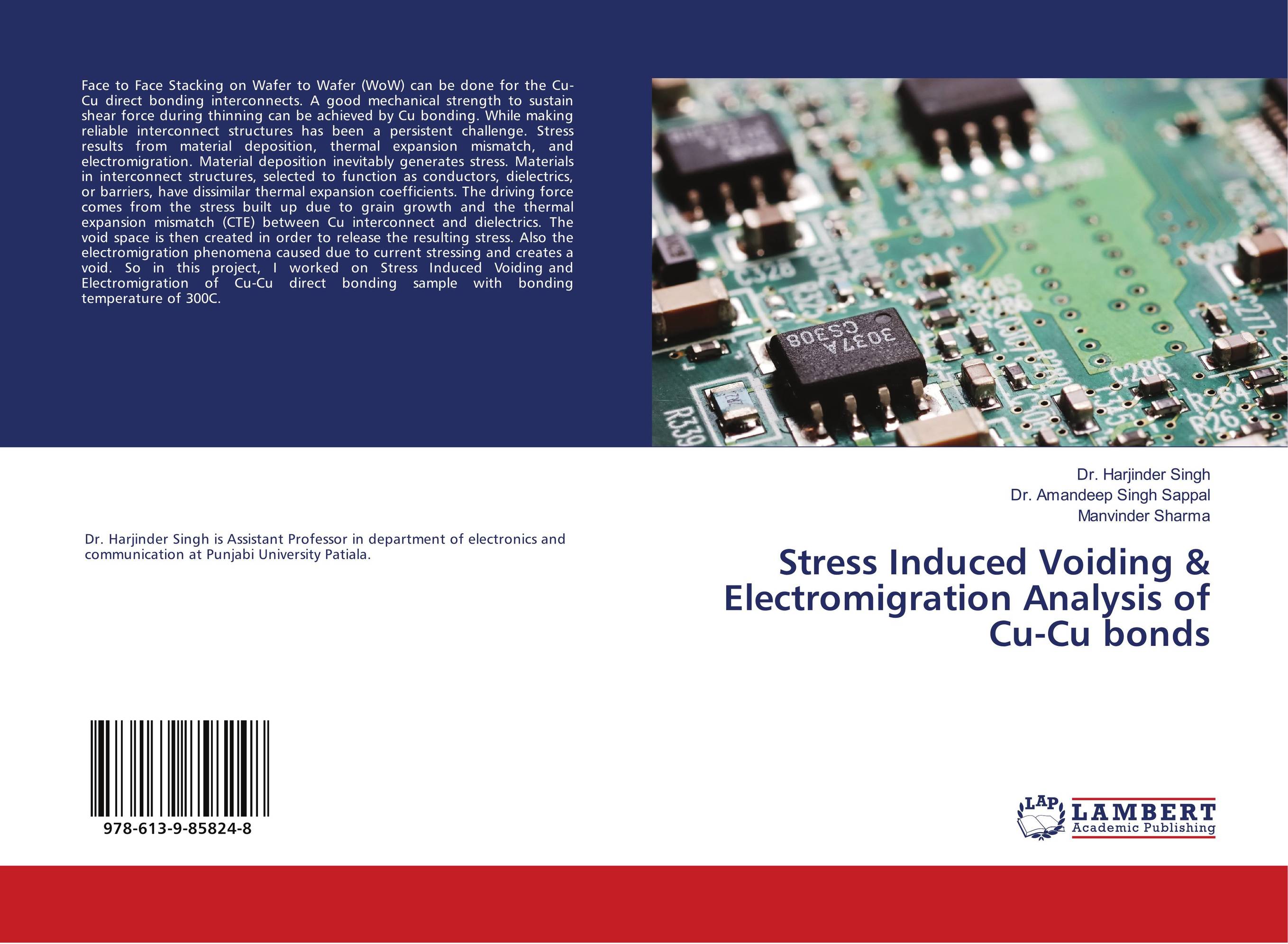 Stress Induced Voiding &amp;amp; Electromigration Analysis of Cu-Cu bonds..