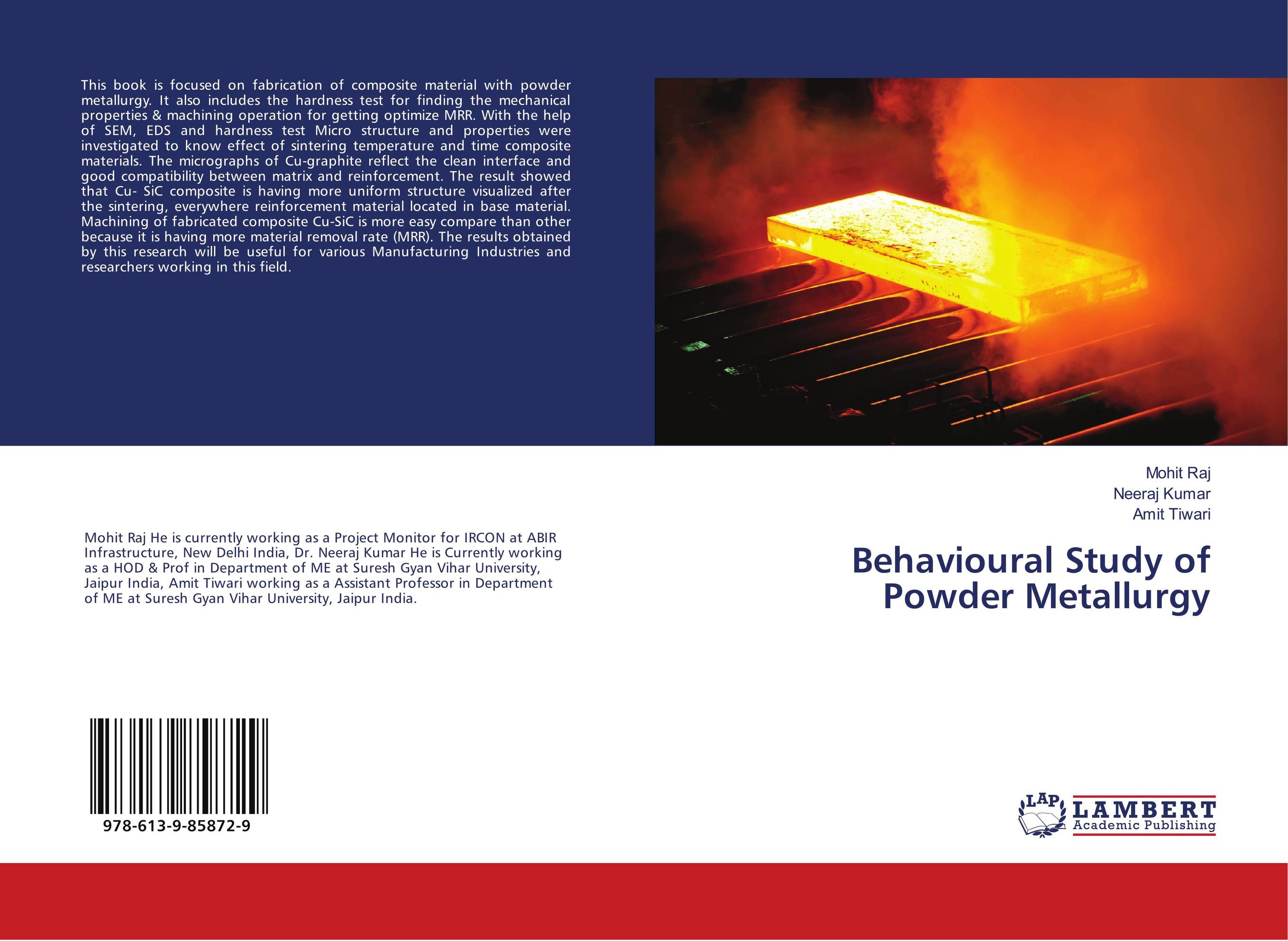 Behavioural Study of Powder Metallurgy..