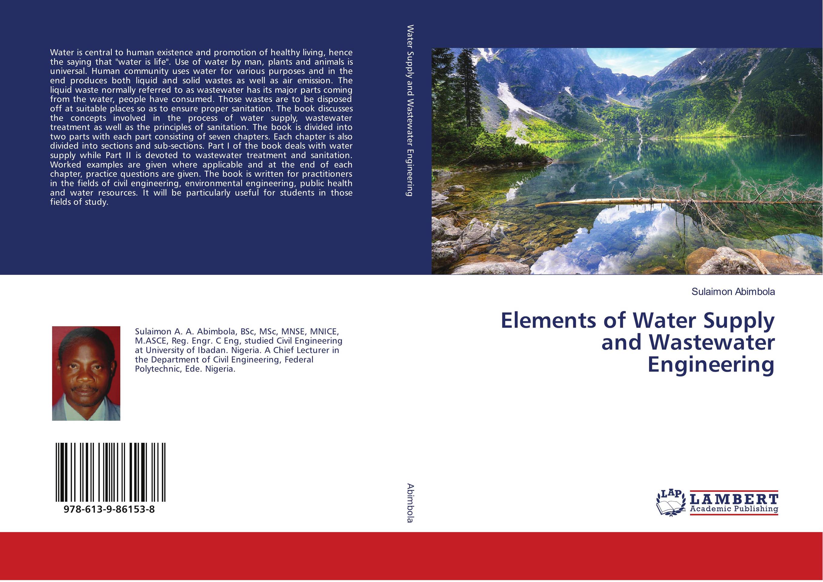 Elements of Water Supply and Wastewater Engineering..
