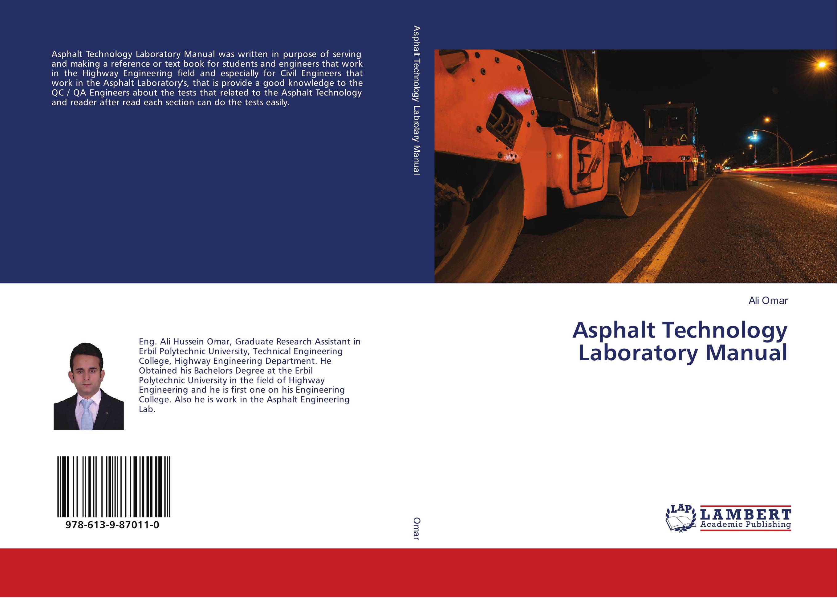 Asphalt Technology Laboratory Manual..