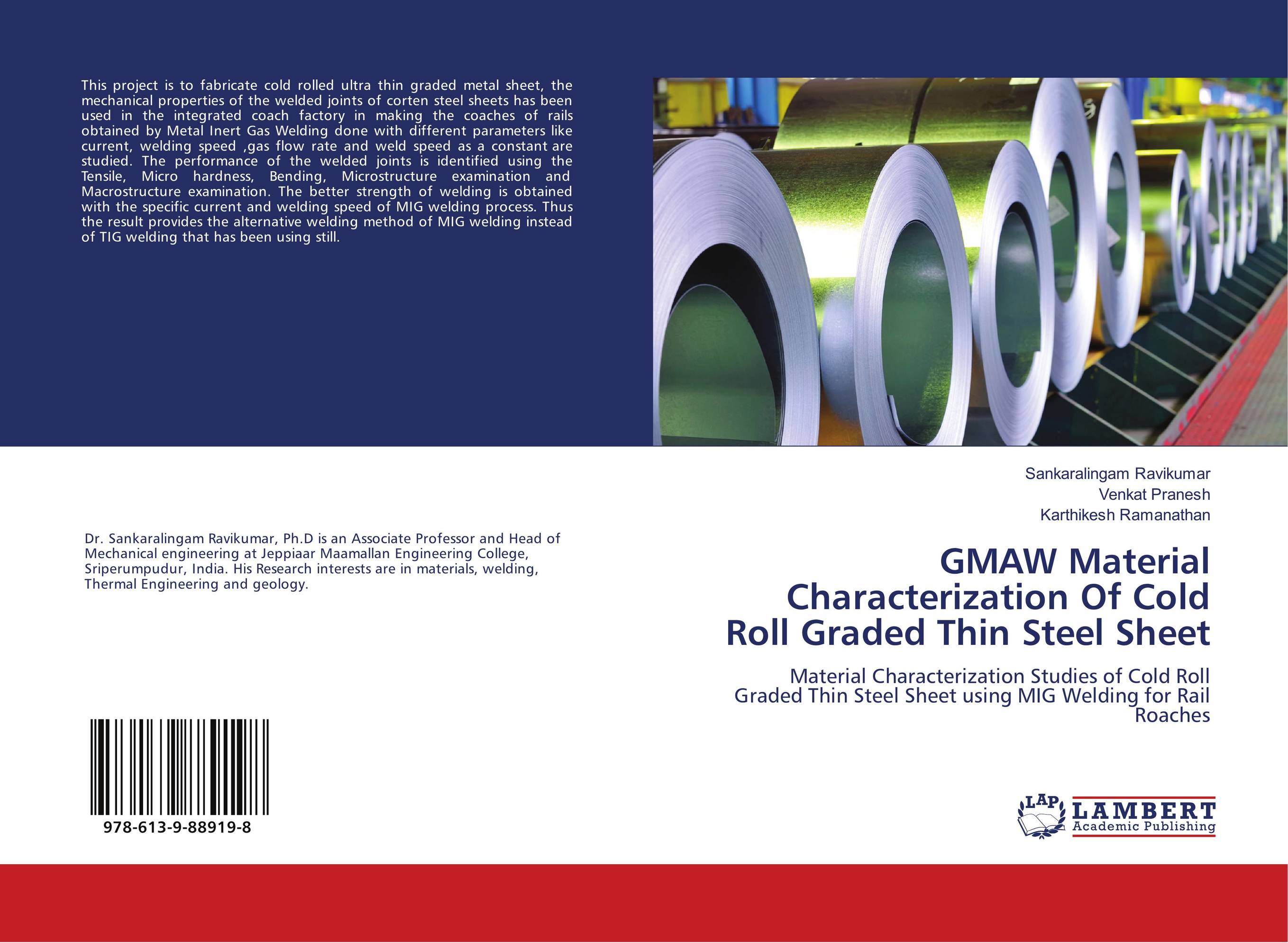 Graded material. Zinc coating of the book Cover.