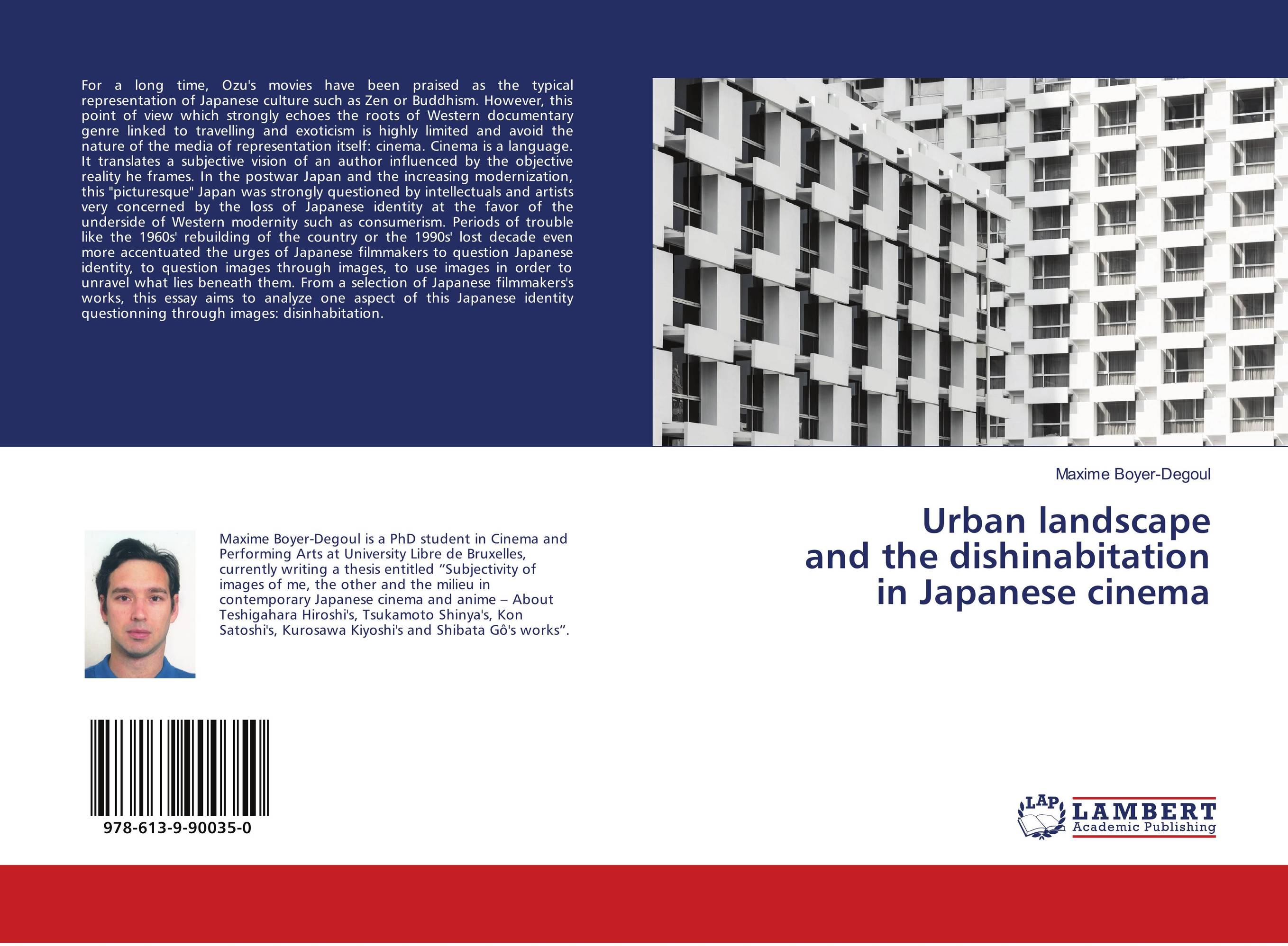 Urban landscape and the dishinabitation in Japanese cinema..