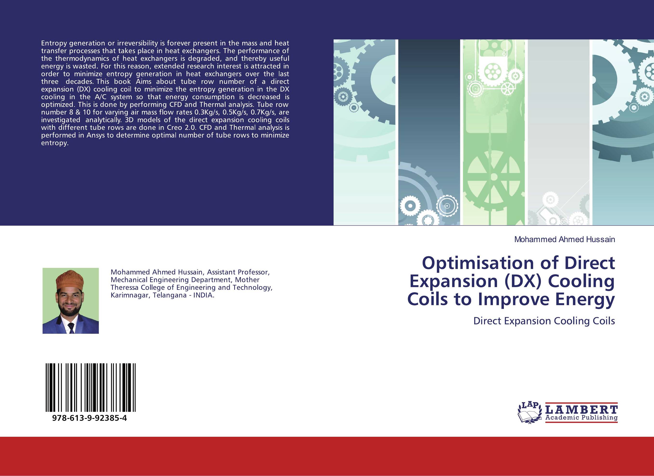 Optimisation of Direct Expansion (DX) Cooling Coils to Improve Energy. Direct Expansion Cooling Coils.