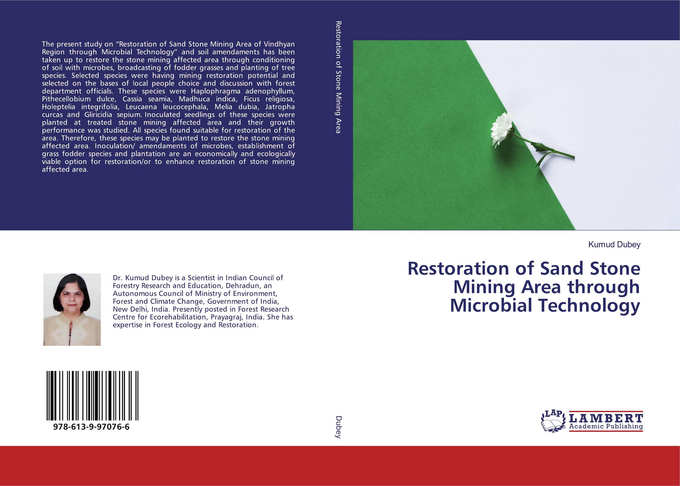 Restoration of Sand Stone Mining Area through Microbial Technology..
