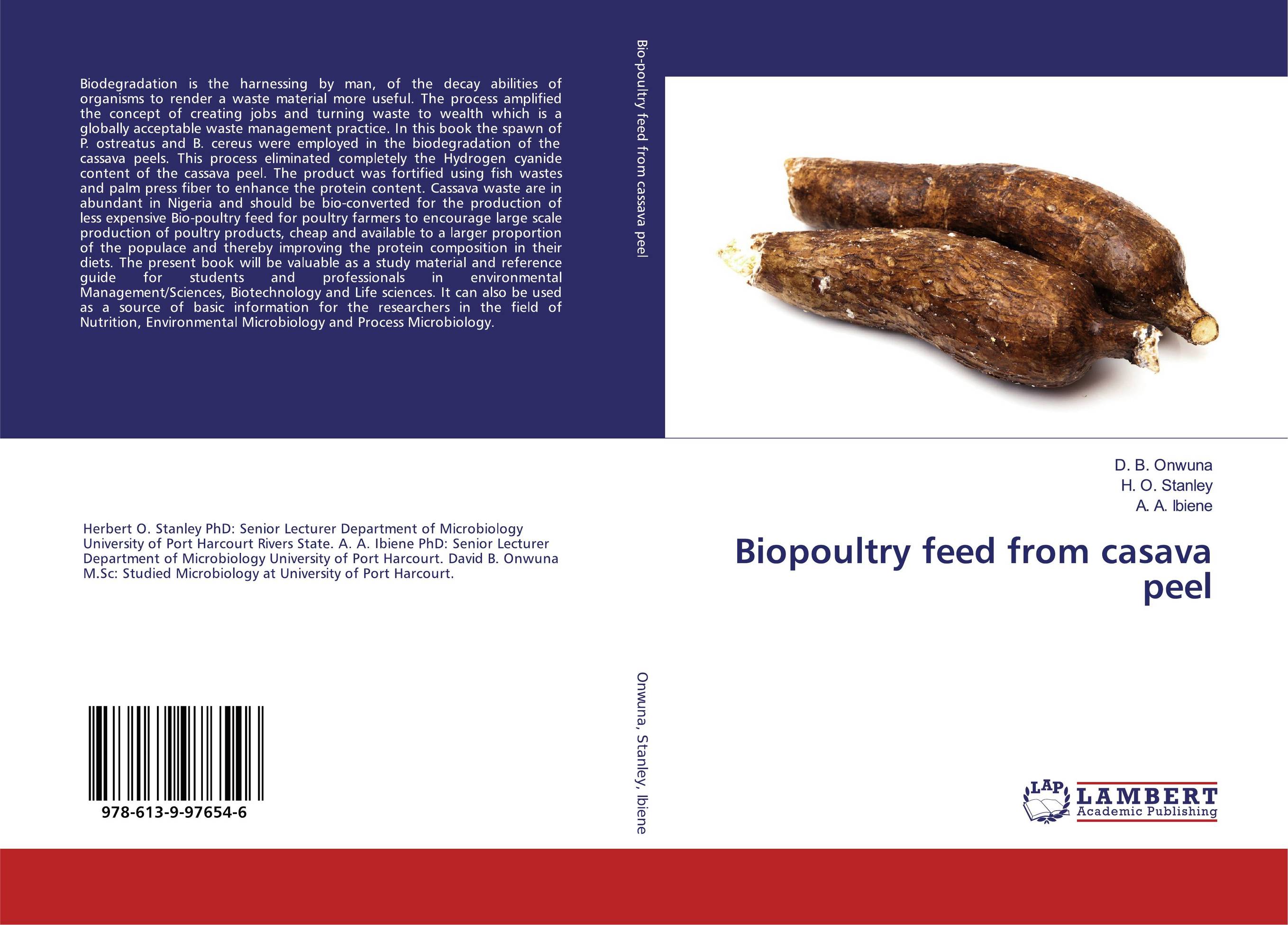 Biopoultry feed from casava peel..