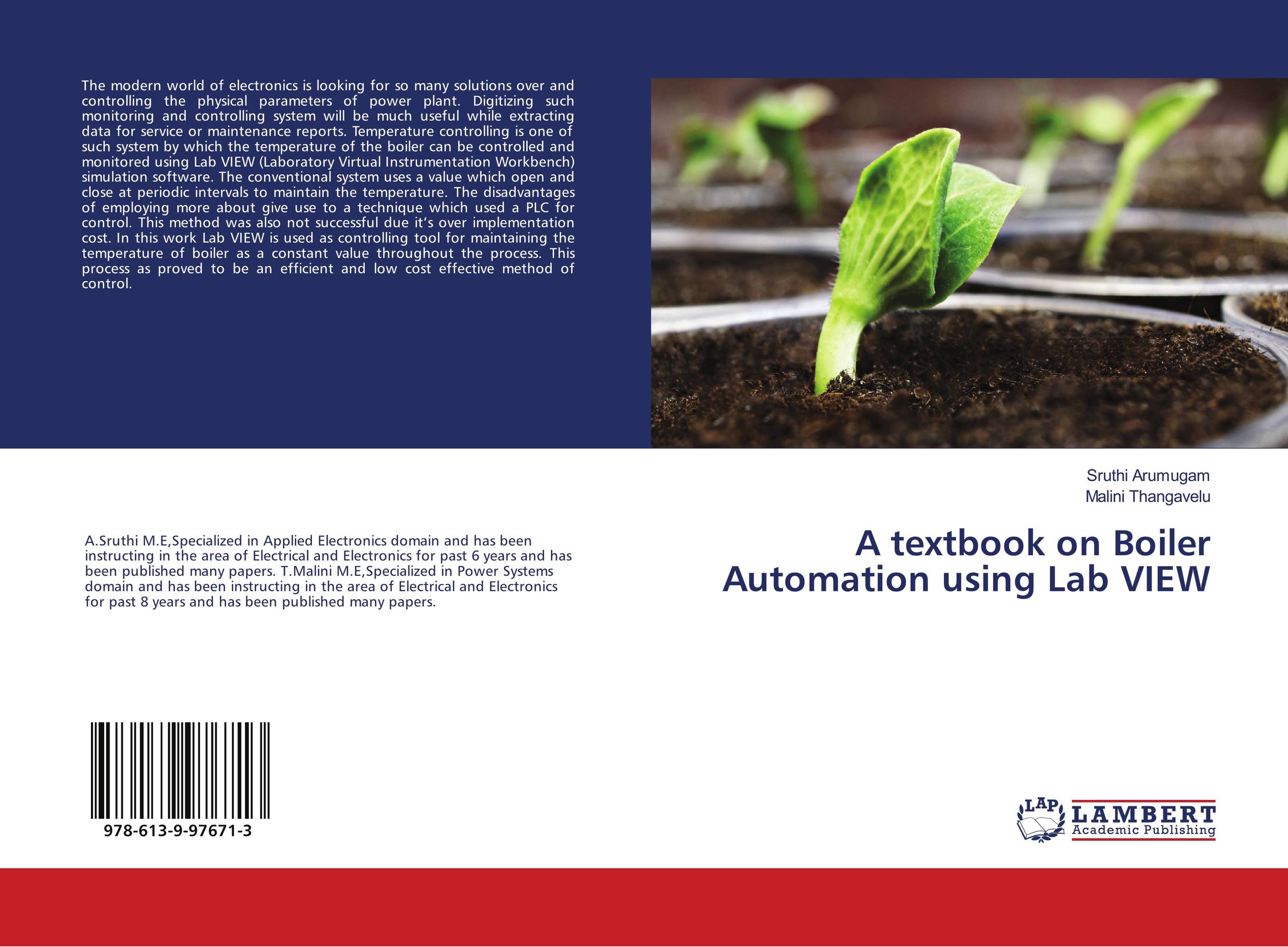 A textbook on Boiler Automation using Lab VIEW..