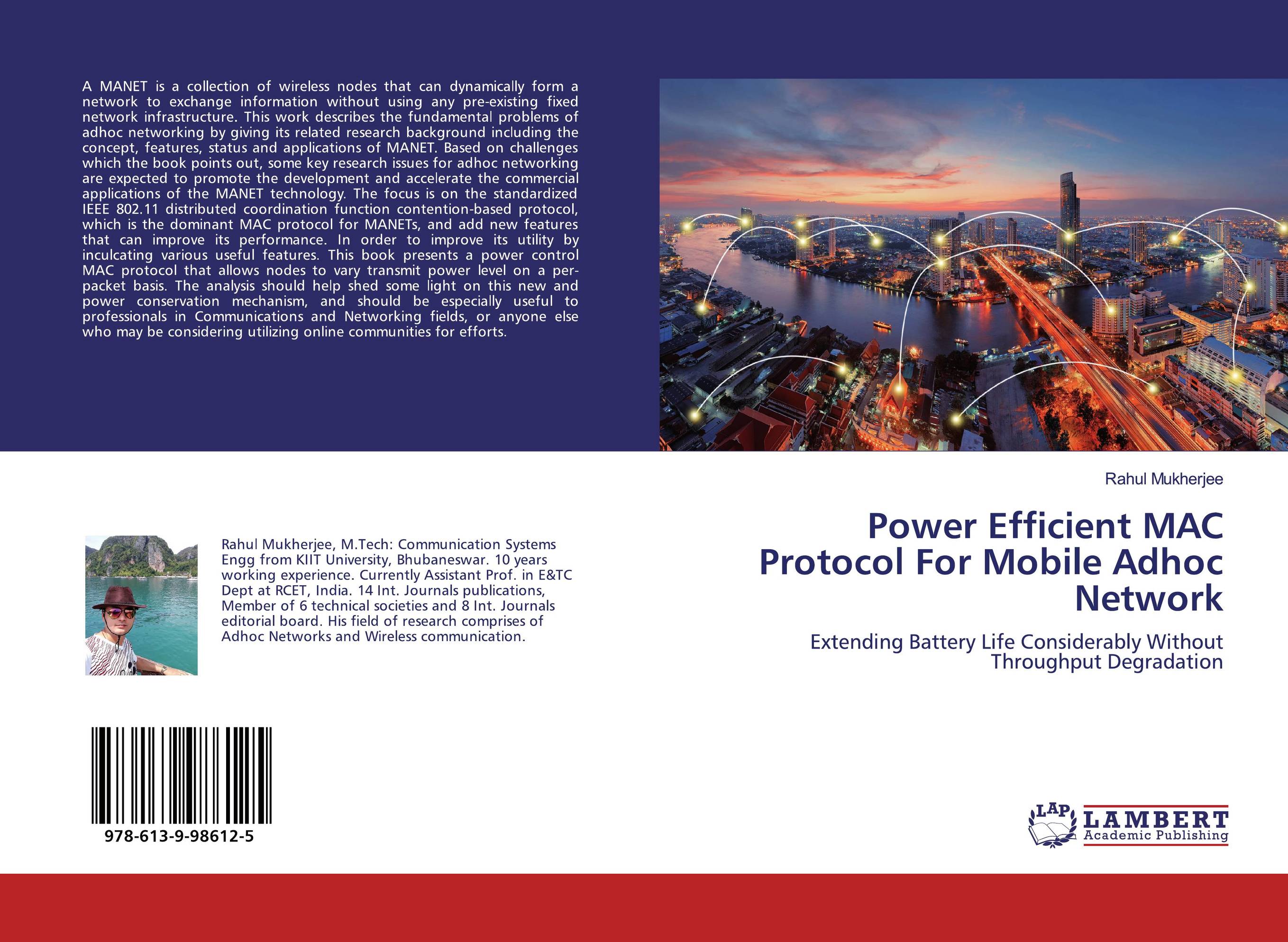 Power Efficient MAC Protocol For Mobile Adhoc Network. Extending Battery Life Considerably Without Throughput Degradation.