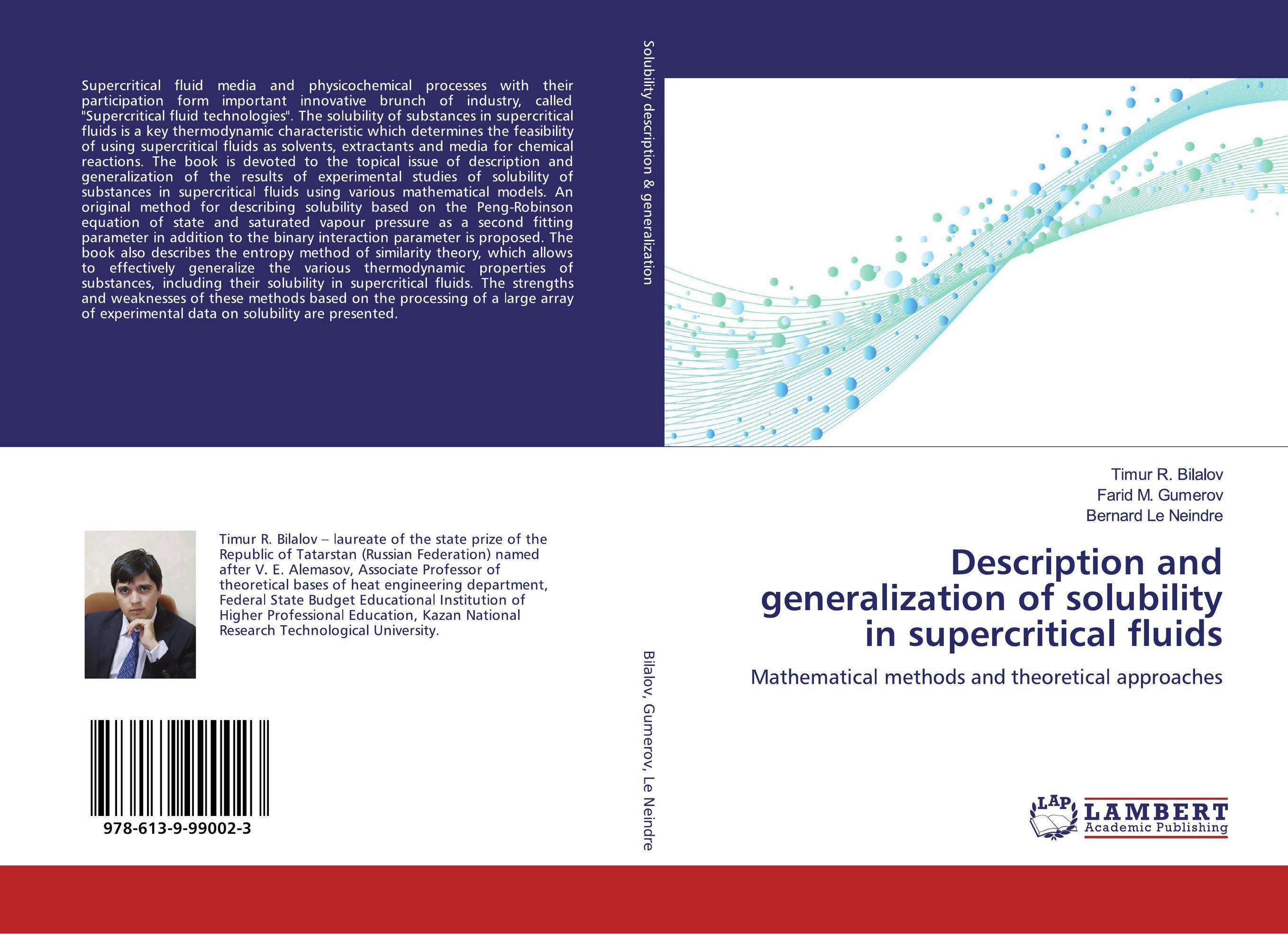 Description and generalization of solubility in supercritical fluids. Mathematical methods and theoretical approaches.