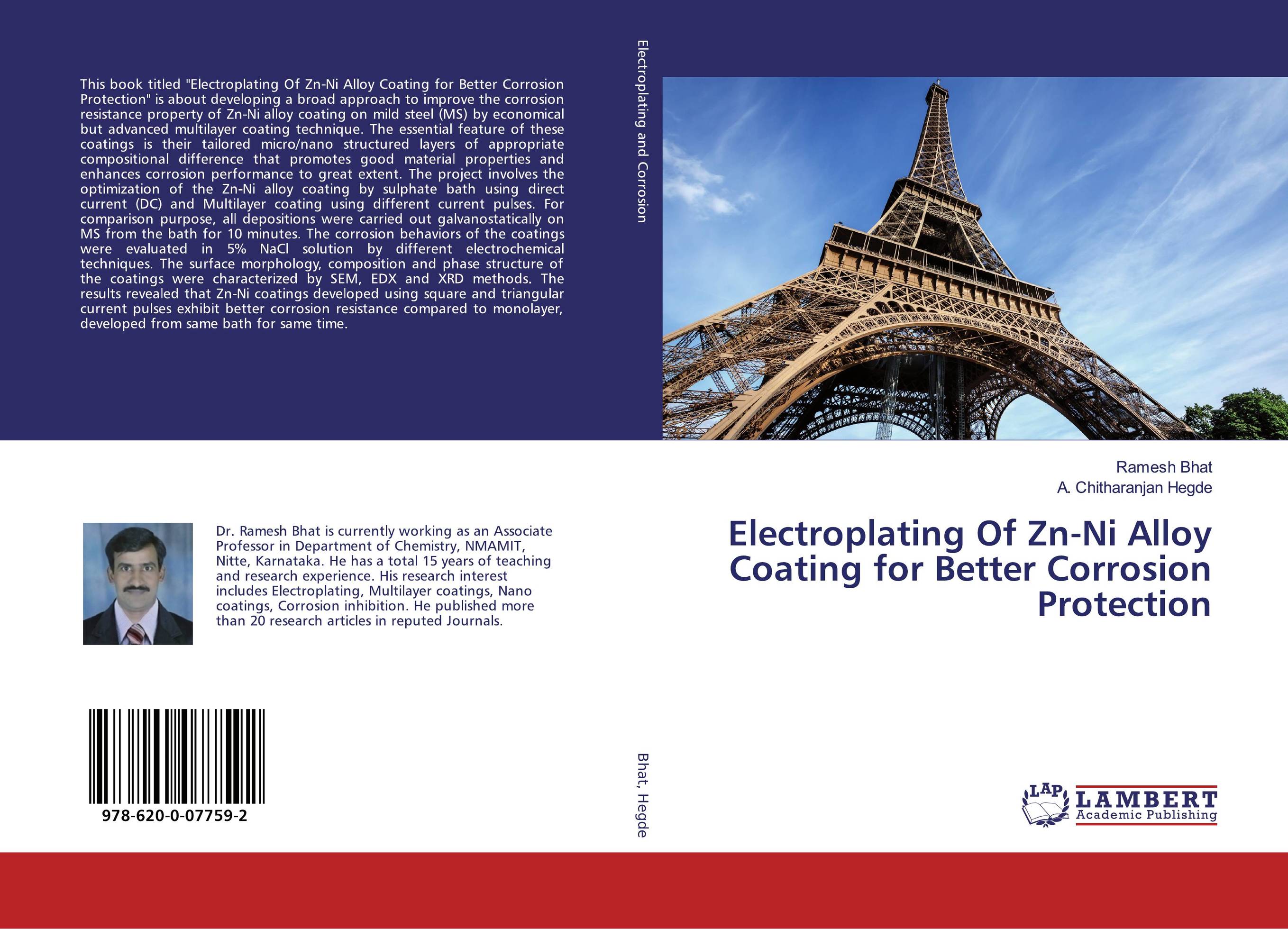 Electroplating Of Zn-Ni Alloy Coating for Better Corrosion Protection..