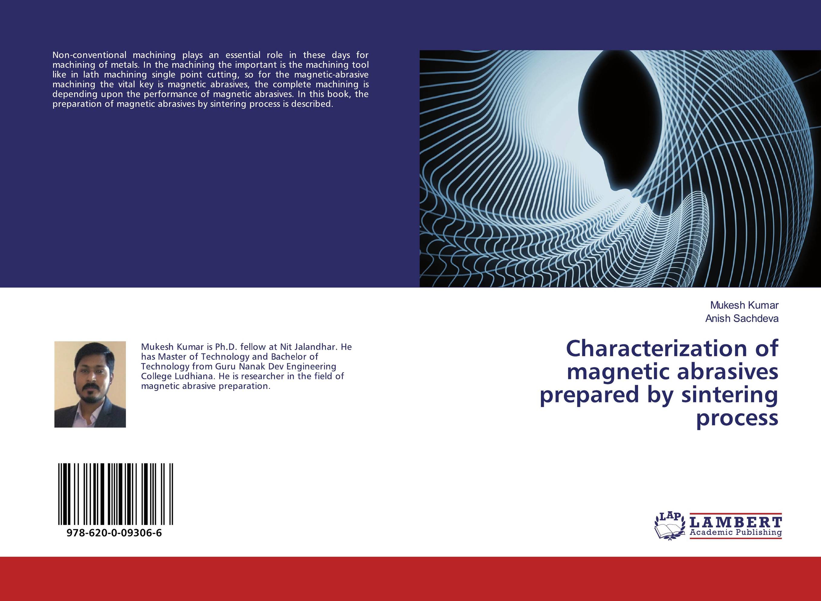 Characterization of magnetic abrasives prepared by sintering process..