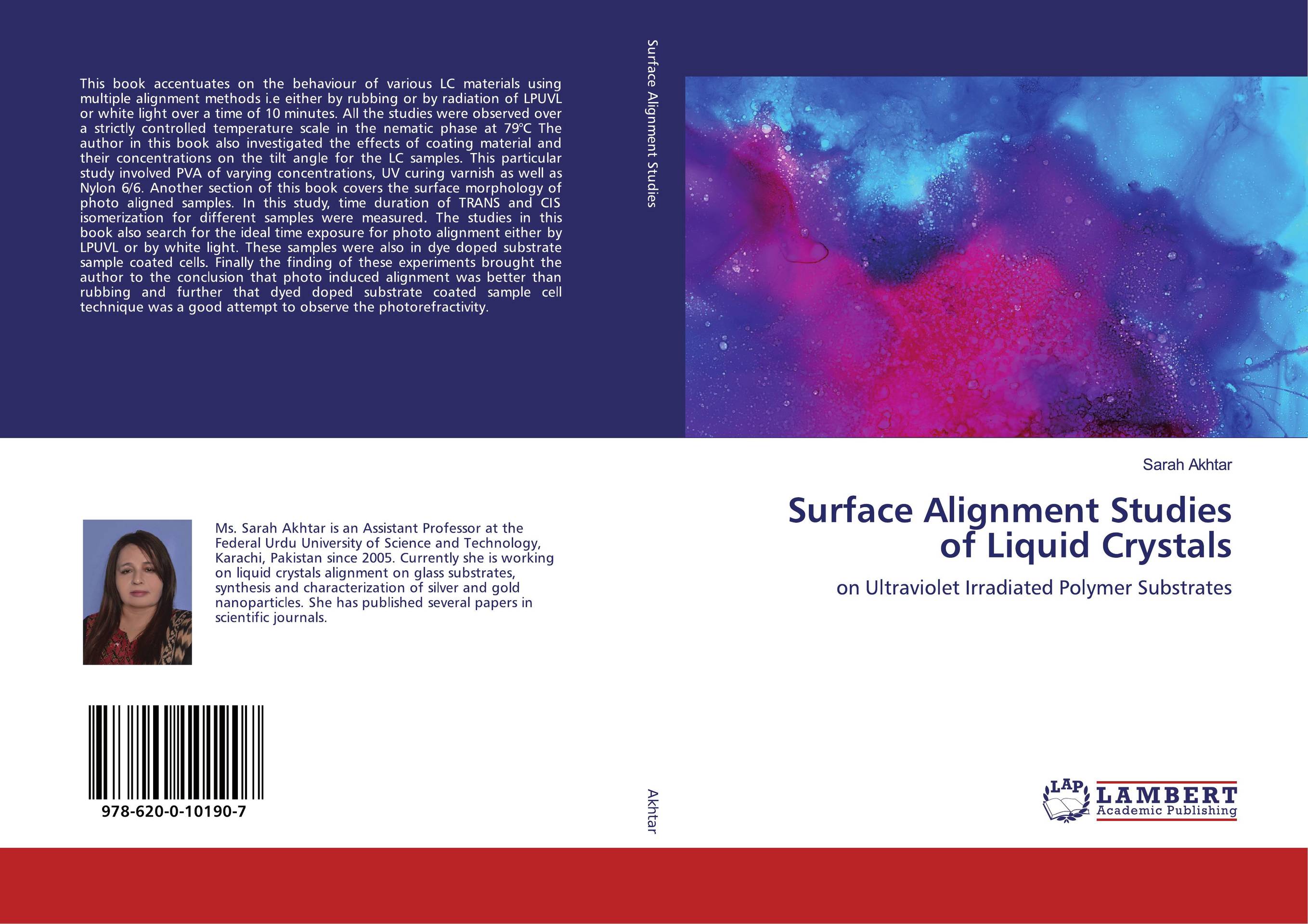 Surface Alignment Studies of Liquid Crystals. On Ultraviolet Irradiated Polymer Substrates.